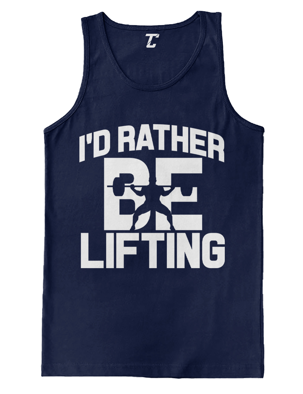 I'd Rather Be Lifting Gym Workout Fitness Men's Tank Top