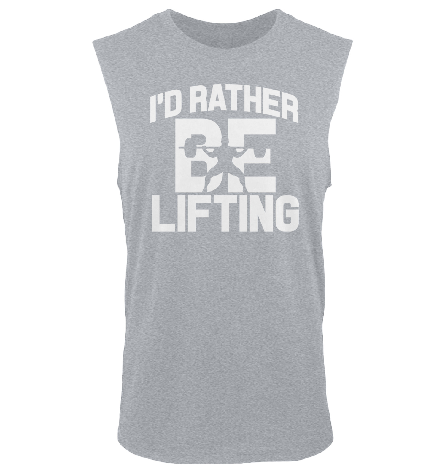 I'd Rather Be Lifting Gym Workout Fitness Men's Tank Top
