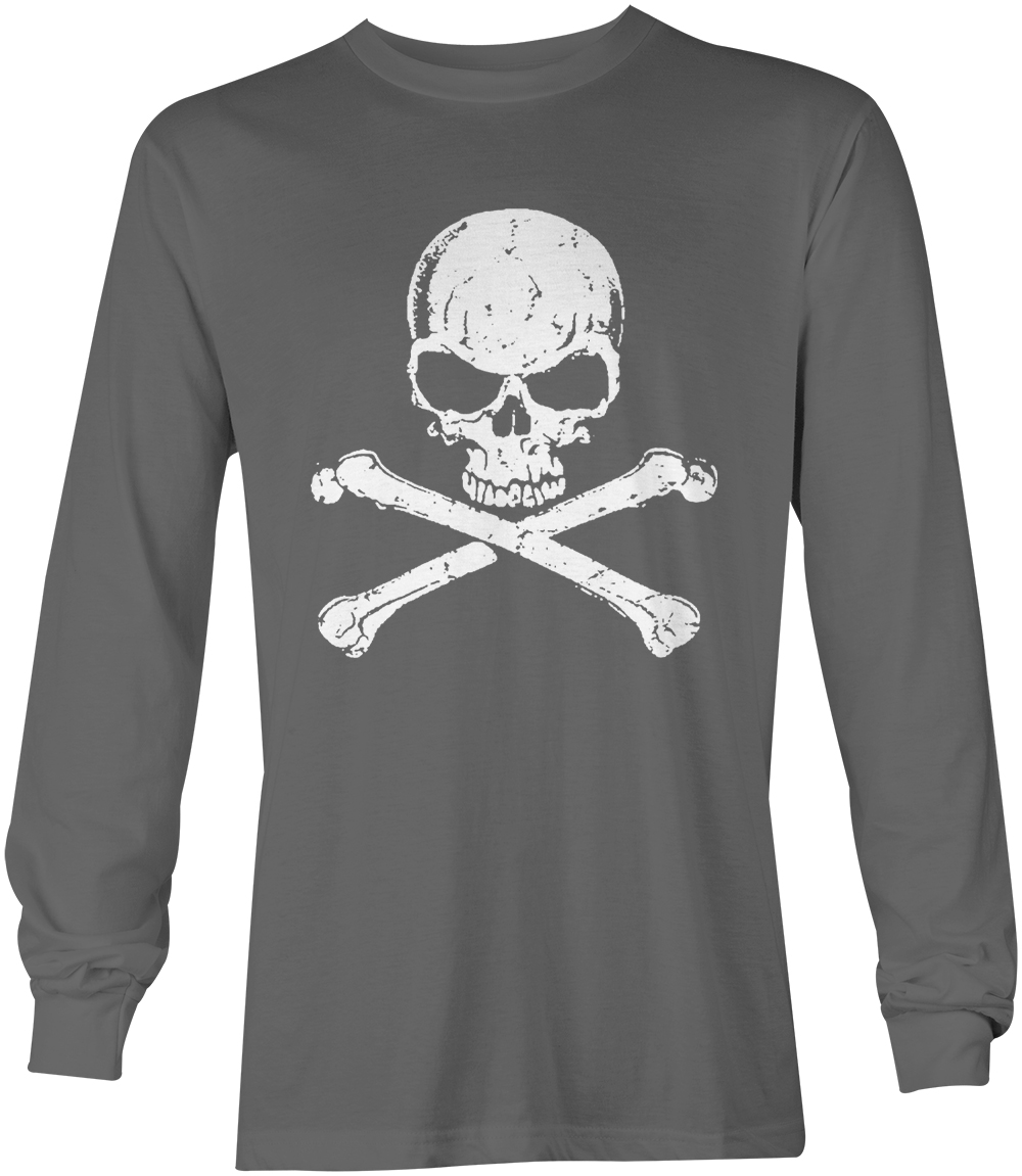 Skull And Crossbones - Rebel Renegade Fighter Unisex Long