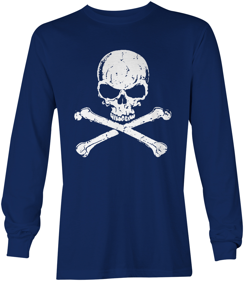 Skull And Crossbones - Rebel Renegade Fighter Unisex Long