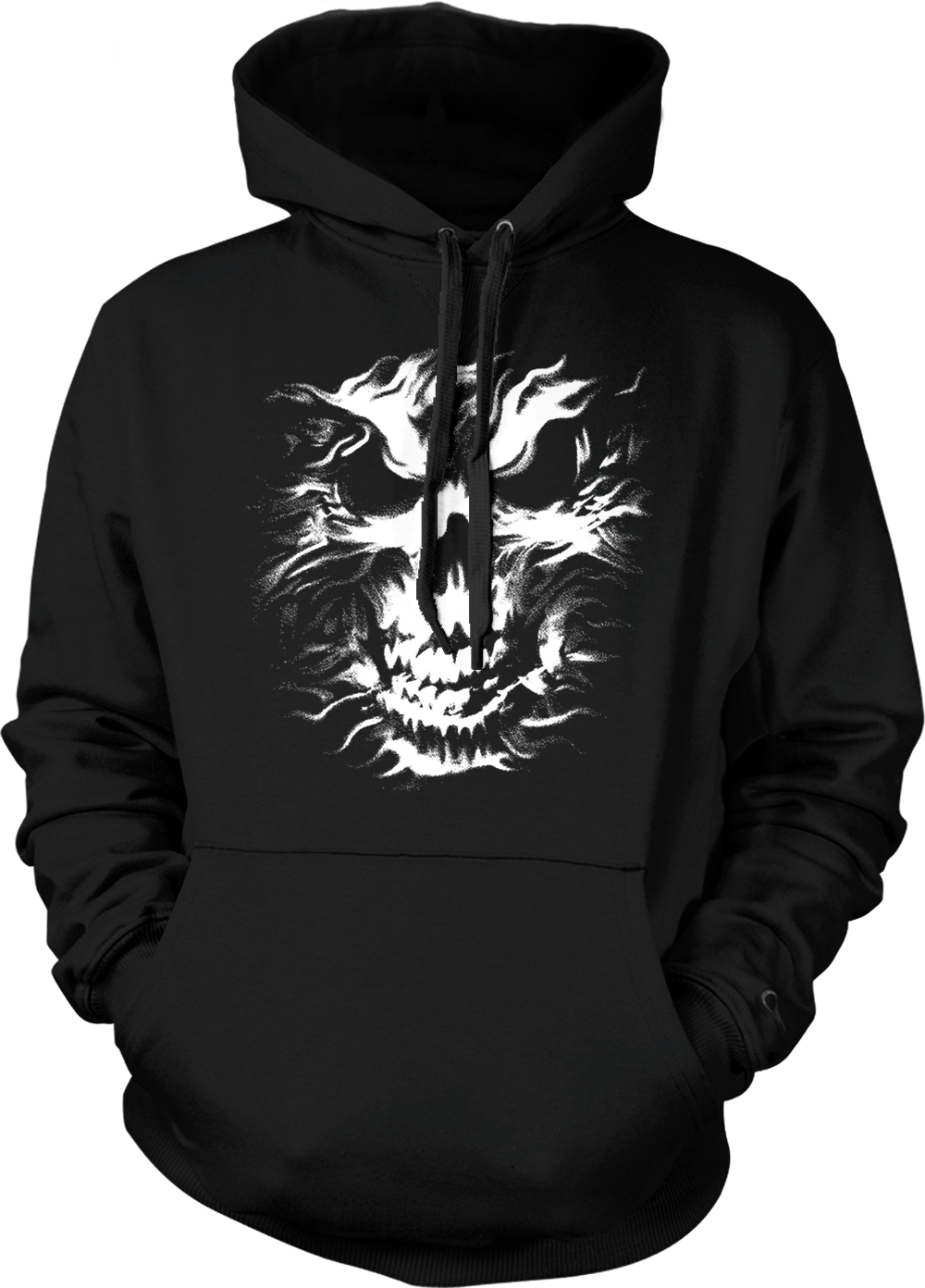 Ghost Skull - Skeleton Rebel Renegade Fighter Biker Unisex