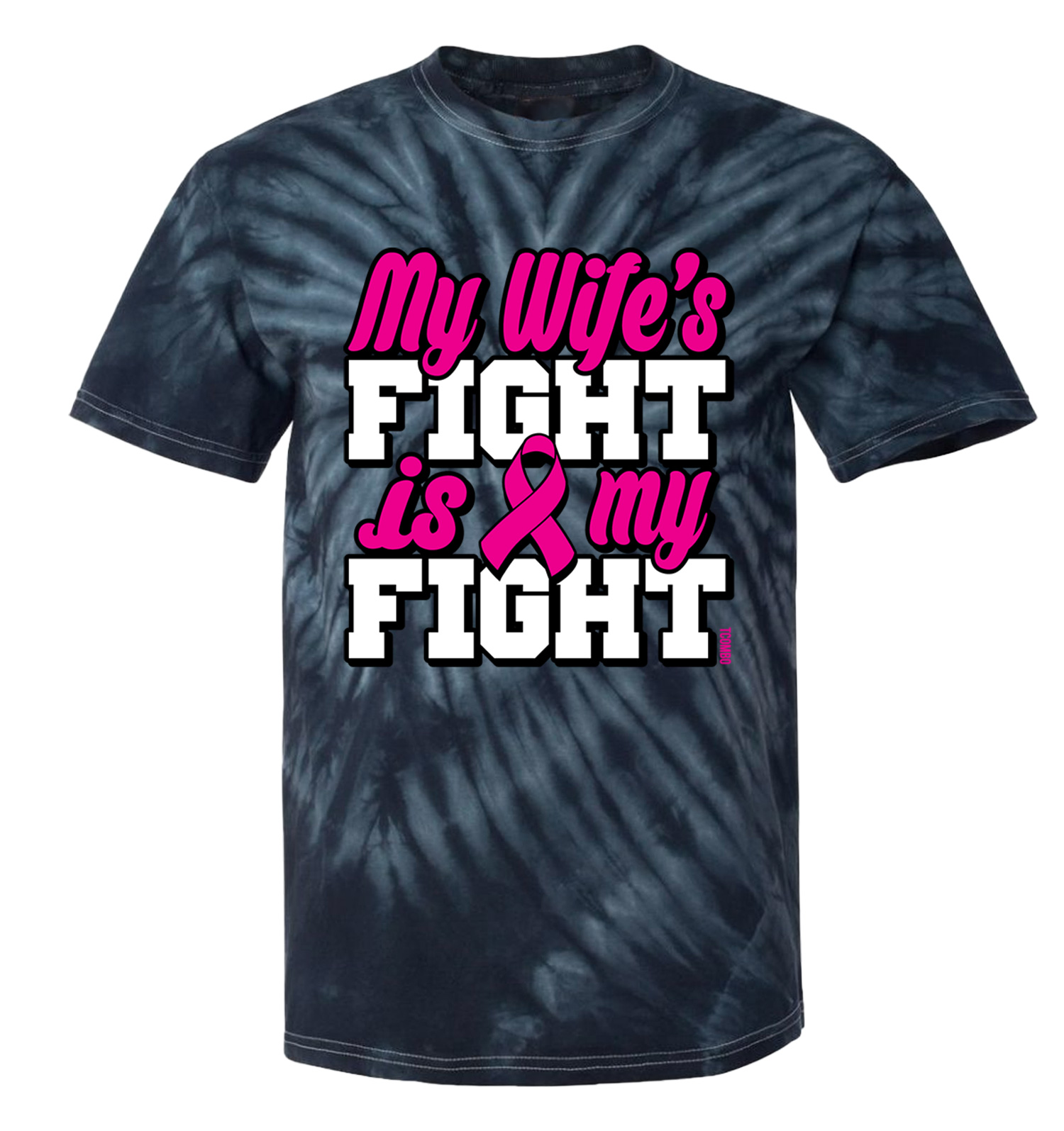 My Wife's Fight Is My Fight - Breast Cancer Awareness Long Sleeve Shirt