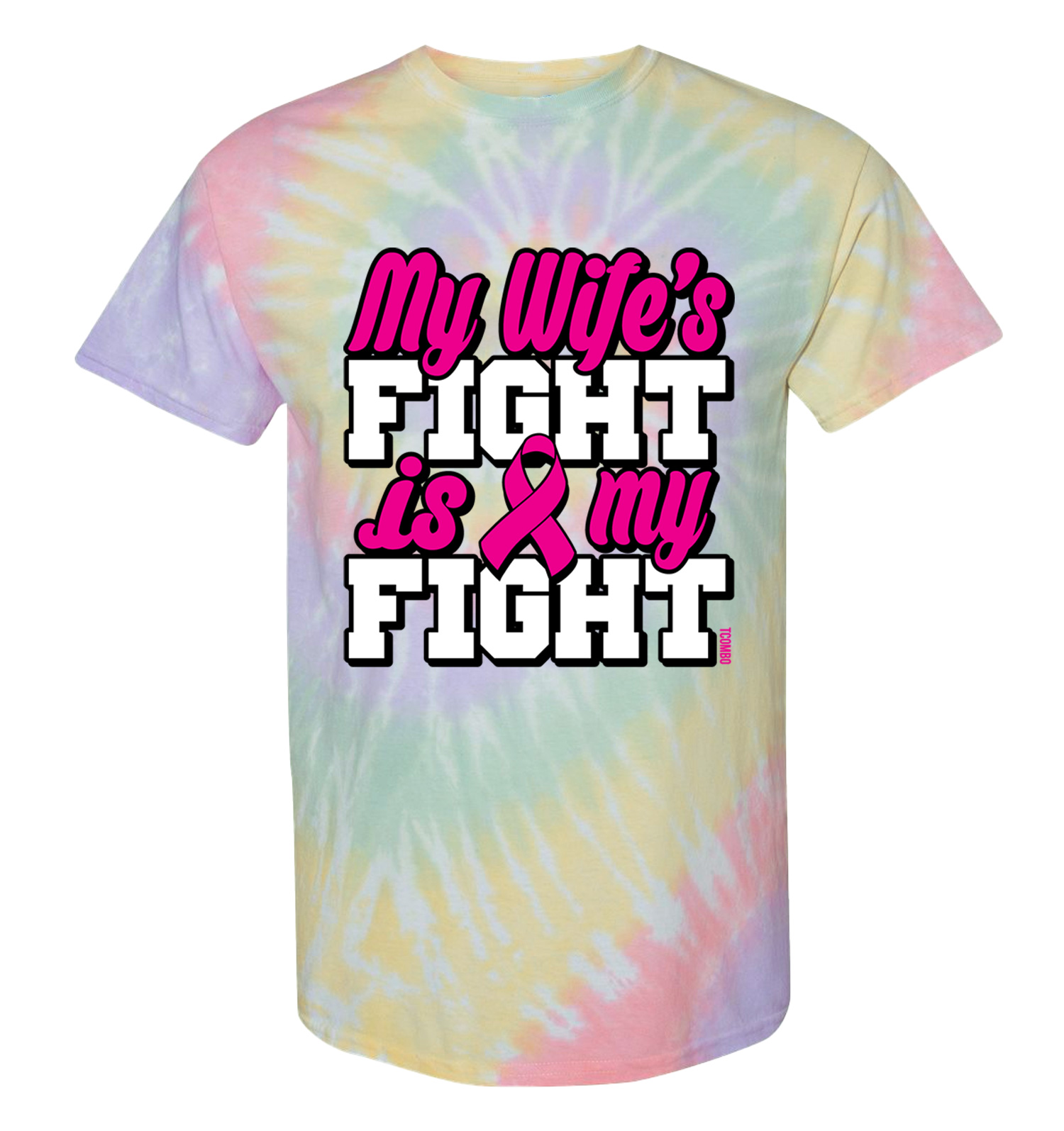 My Wife's Fight Is My Fight - Breast Cancer Awareness Long Sleeve Shirt