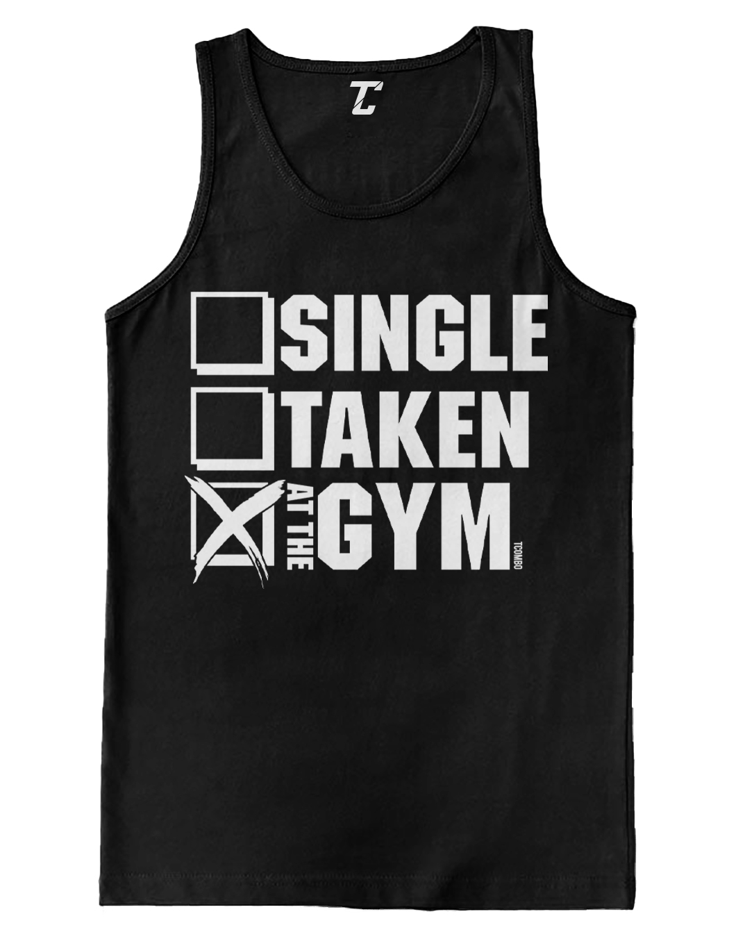 Single Taken At The Gym – Fitness Workout Gym Hustle Men’s Tank Top