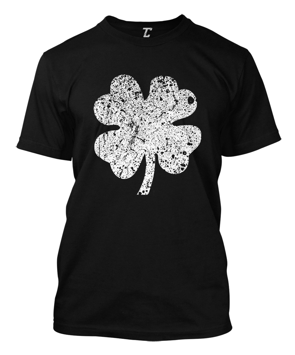 Four Leaf Clover – St. Patrick’s Day Luck Irish Men’s T-shirt