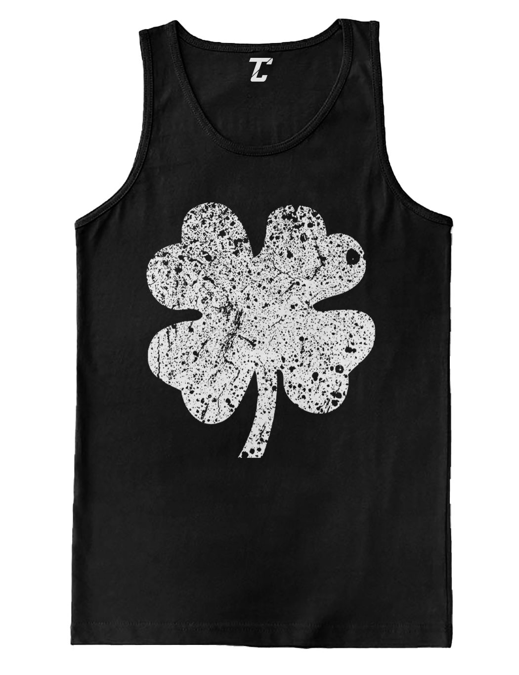 Four Leaf Clover – St. Patrick’s Day Luck Irish Men’s Tank Top