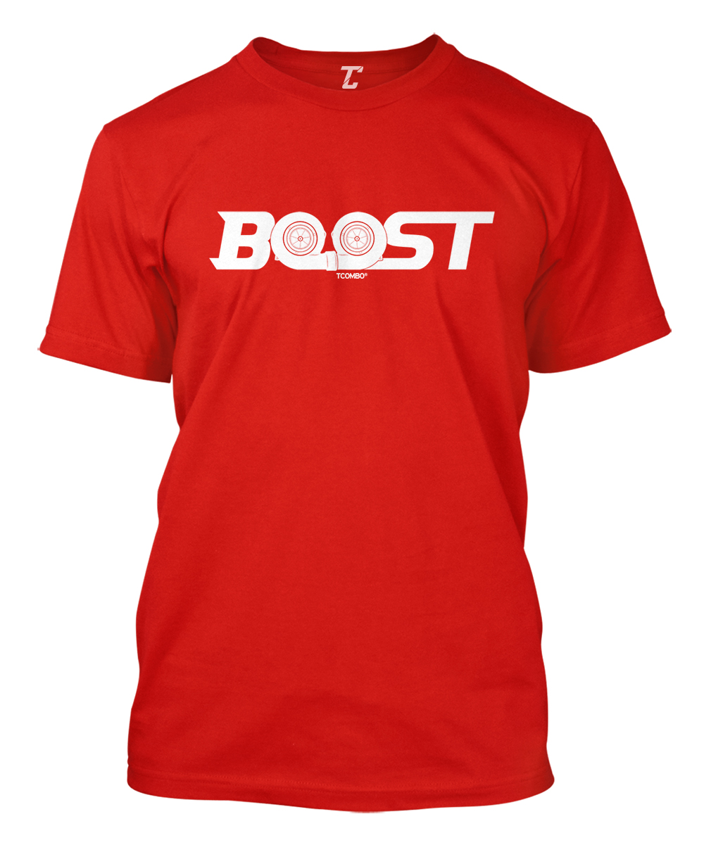Boost - Twin Turbo Street Racing Car Guy Enthusiast Men's T