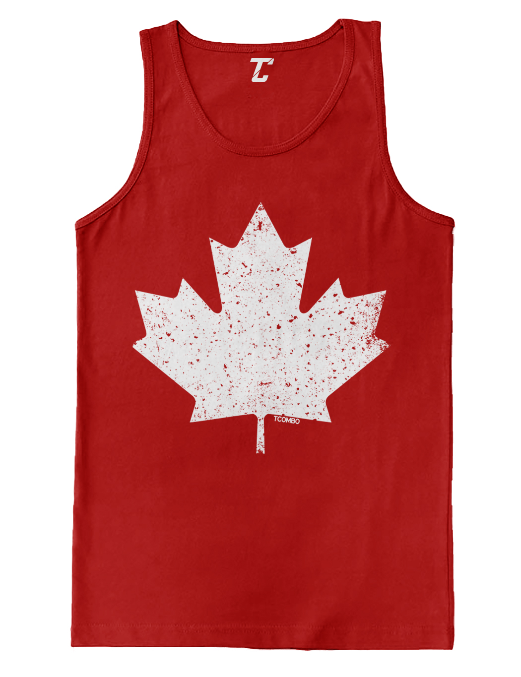 Men's Tank Top Canadian Maple Leaf Shirt Pride T-Shirt National Symbol of Canada 