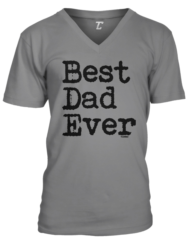 Best Dad Ever – Father’s Day Papa Pops Daddy Protector Unisex V-Neck T-shirt
