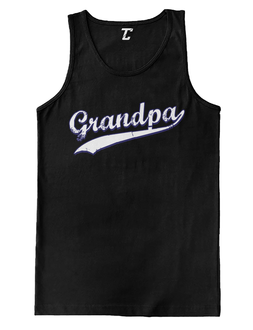 Grandpa – Sports Baseball Grandfather Father’s Day Men’s Tank Top