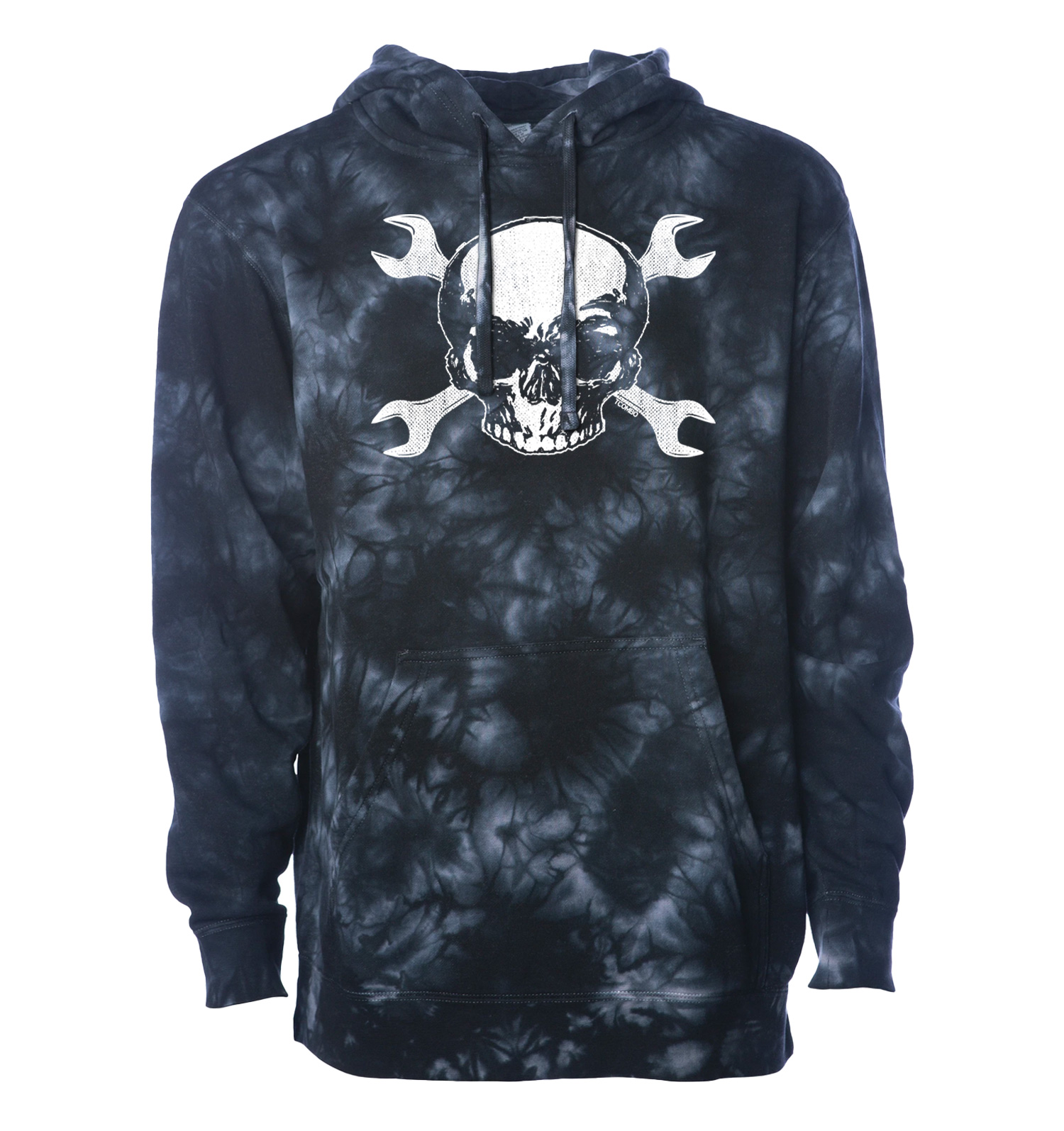 Skull With Crossed Wrenches - Mechanic Car Guy Tools Unisex Hoodie