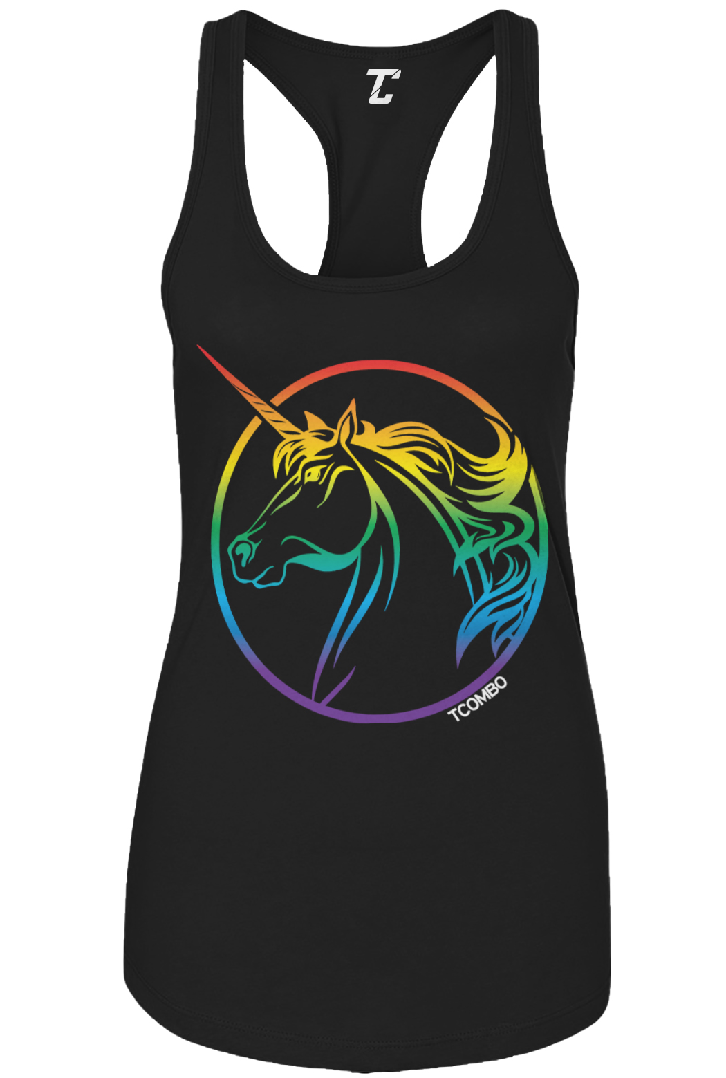 Rainbow Unicorn – Magical Spirit Animal Mythical Women’s Tank
