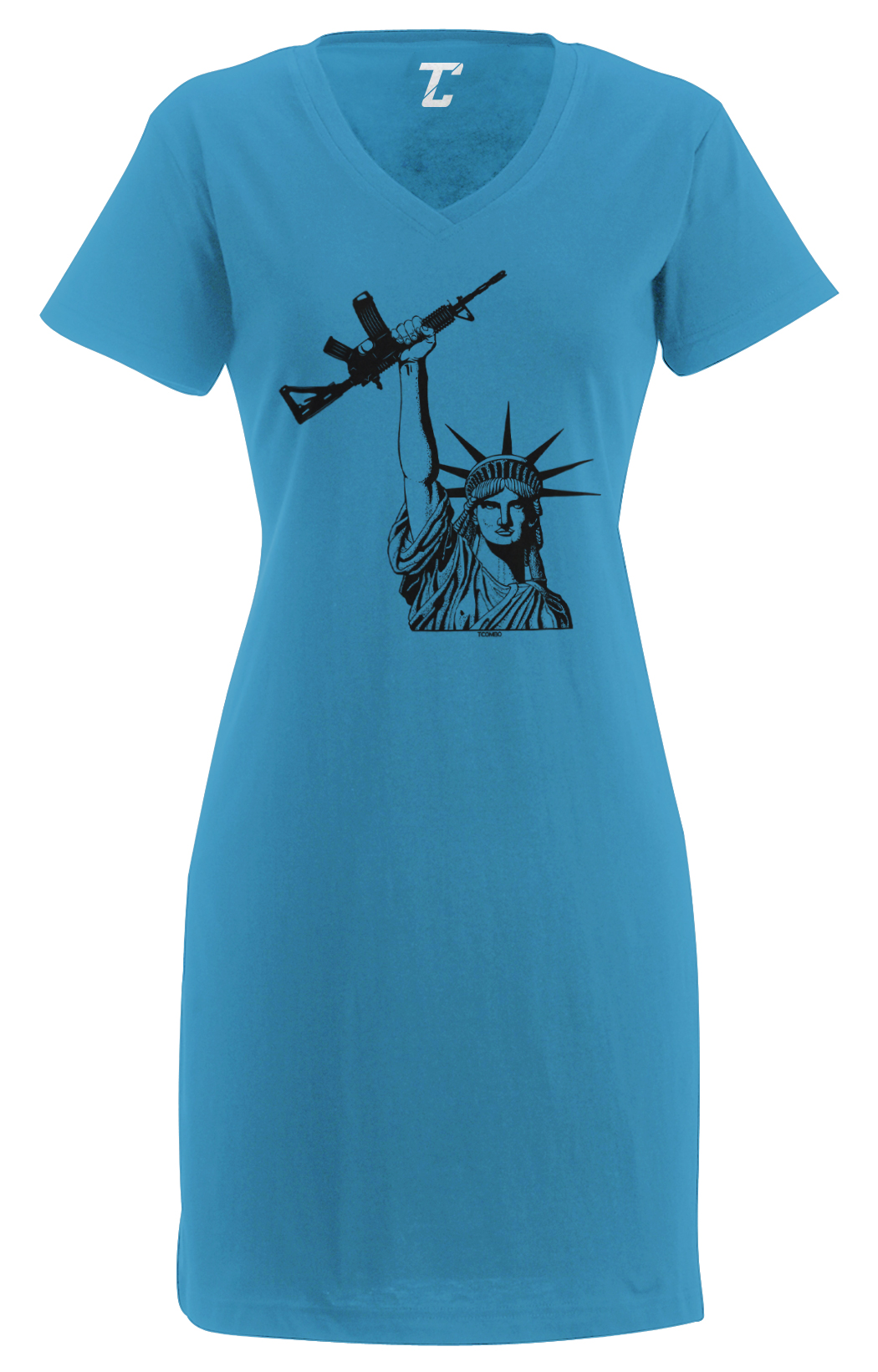 Statue Of Liberty Rifle – 2nd Amendment United States Women&rsquo;s Dress
