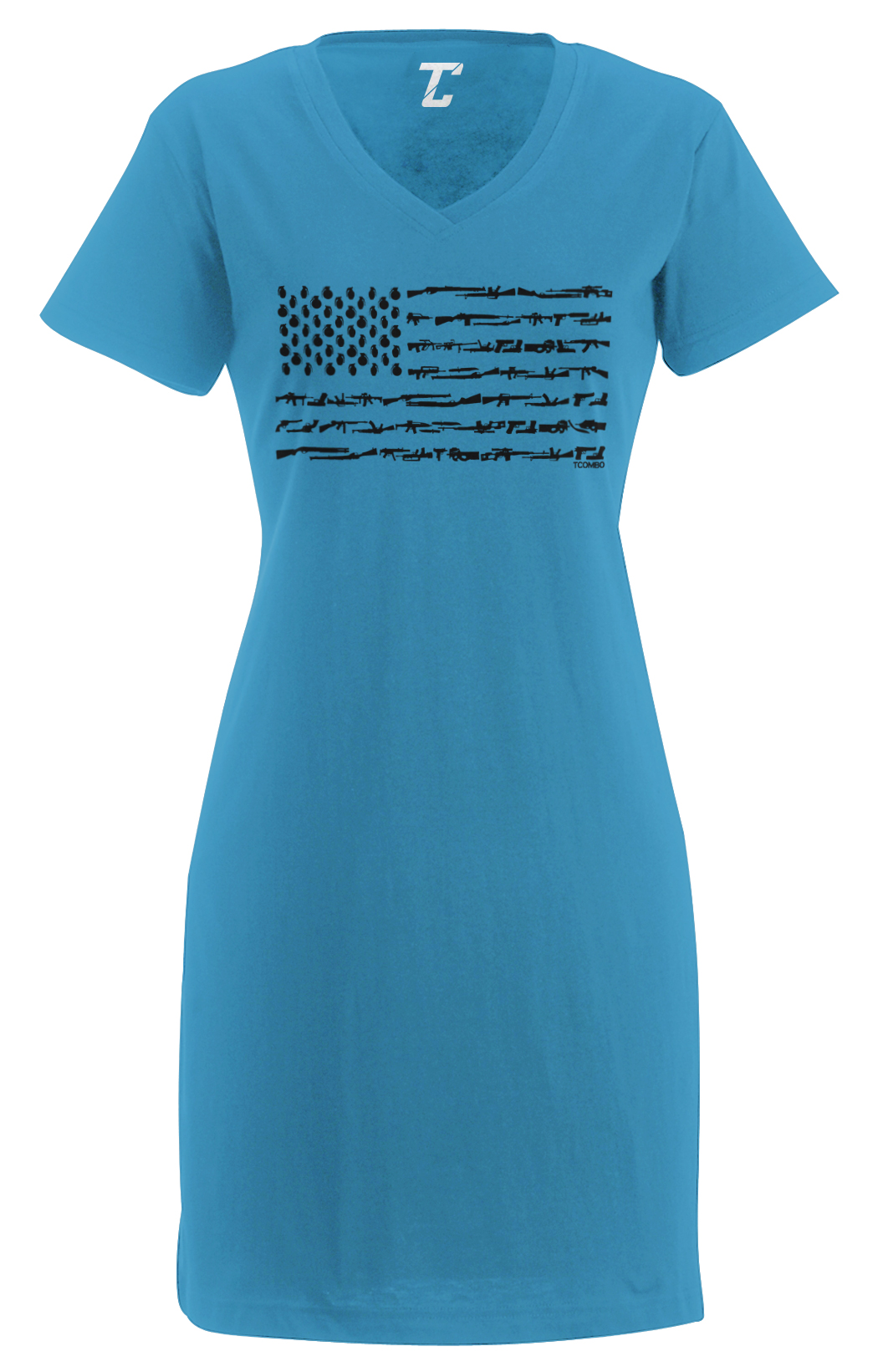 Gun American Flag – 2nd Amendment Rights United States Women&rsquo;s Dress