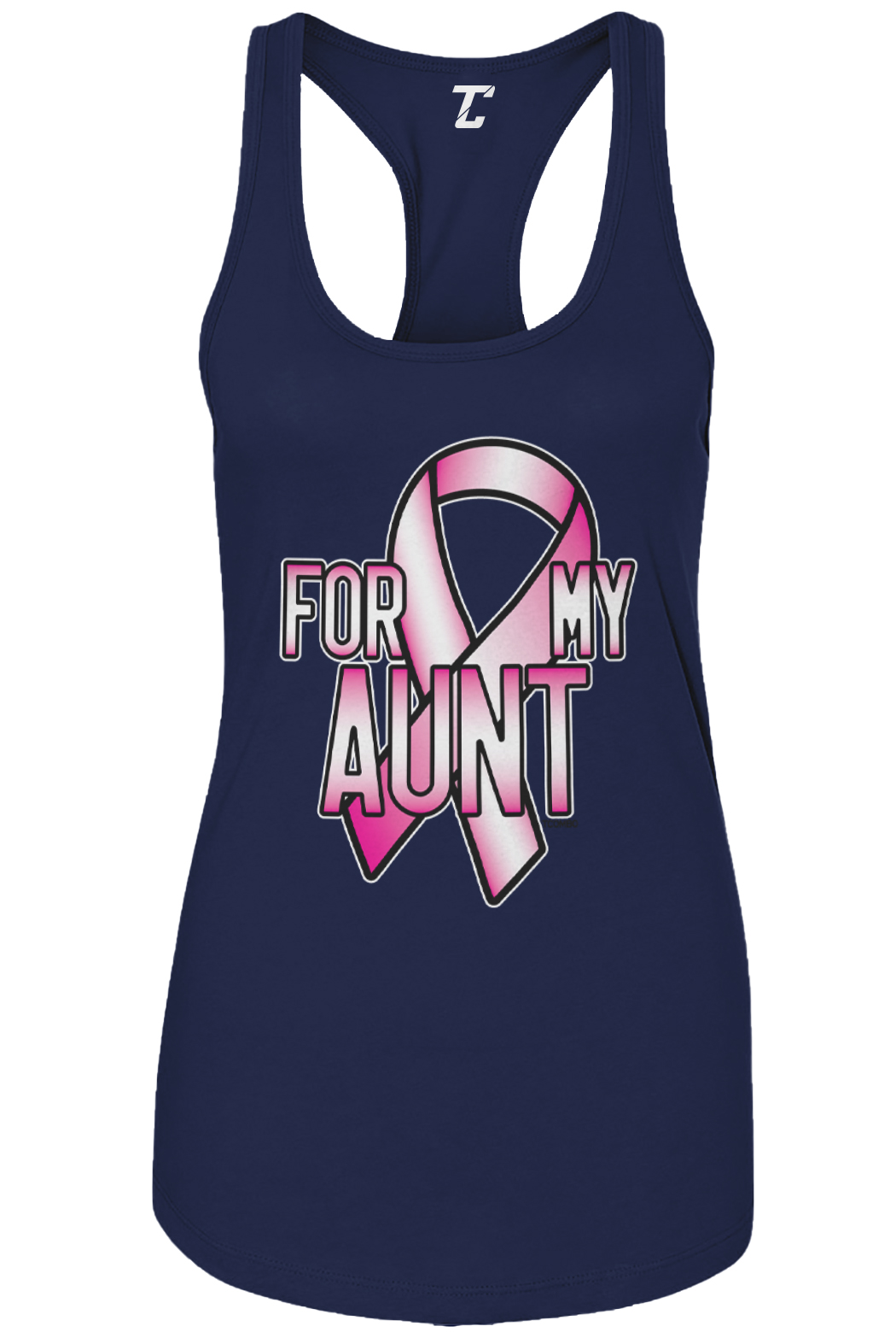 For My Aunt - Breast Cancer Awareness Pink Ribbon Women's Tank | eBay