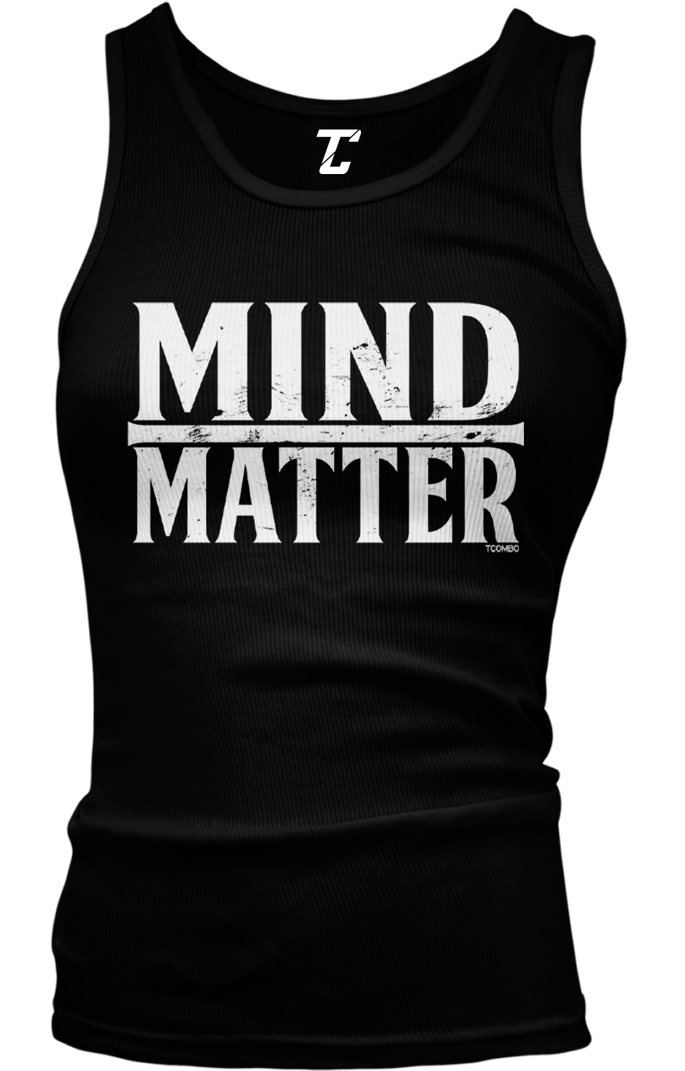 Mind Over Matter – Inspirational Gym Fitness Workout Juniors Tank Top