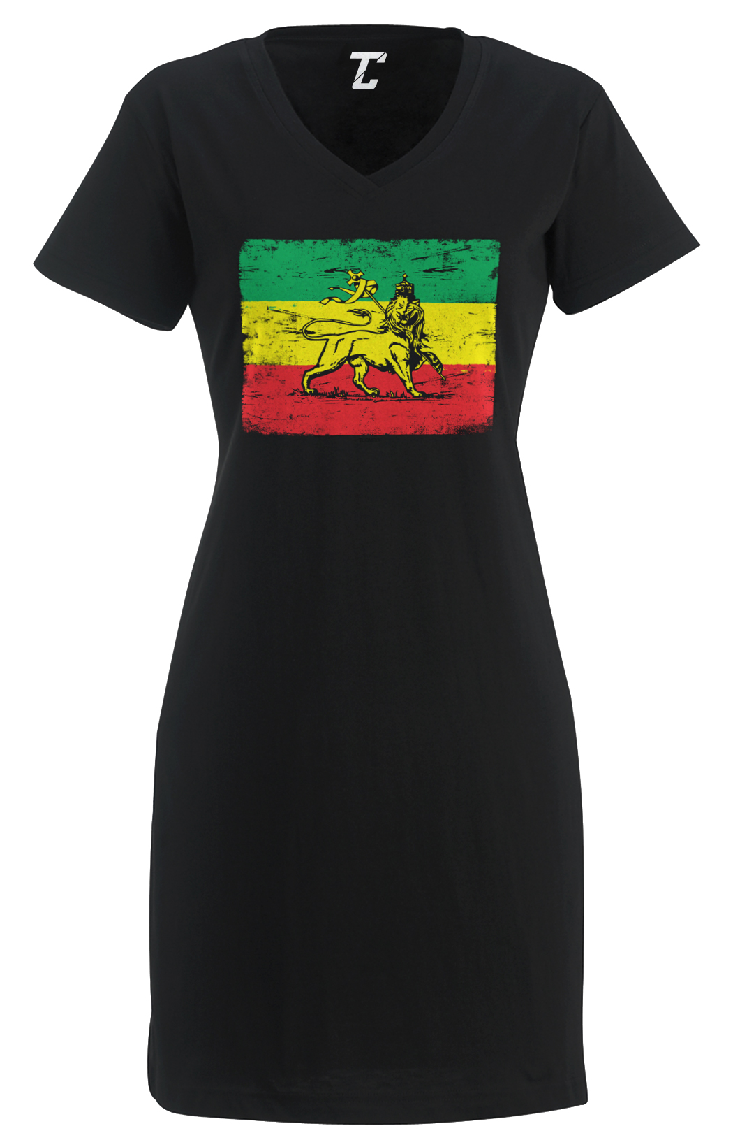 Lion Flag – Rasta Jamaican Pride Proud Country Heritage Women’s Dress