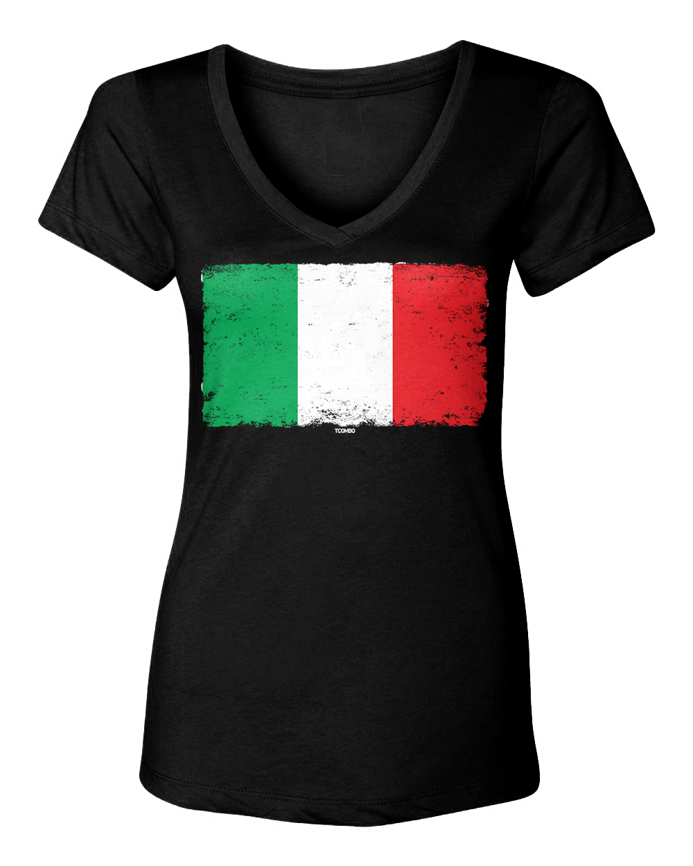 Italy Flag – Italia Italian Pride Proud Country Europe Women’s V-Neck T-Shirt