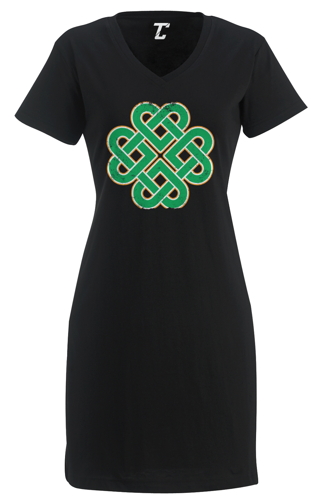Celtic Knot Clover - St. Patrick's Day Irish Lucky Women's Dress