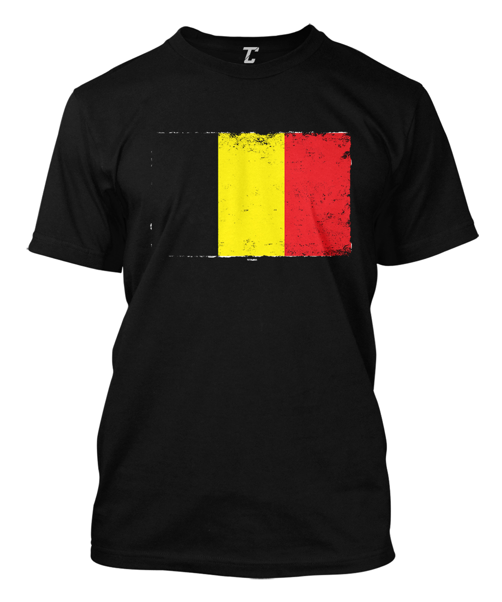 Belgium Flag – Belgian Heritage Pride Proud Country Men’s T-shirt