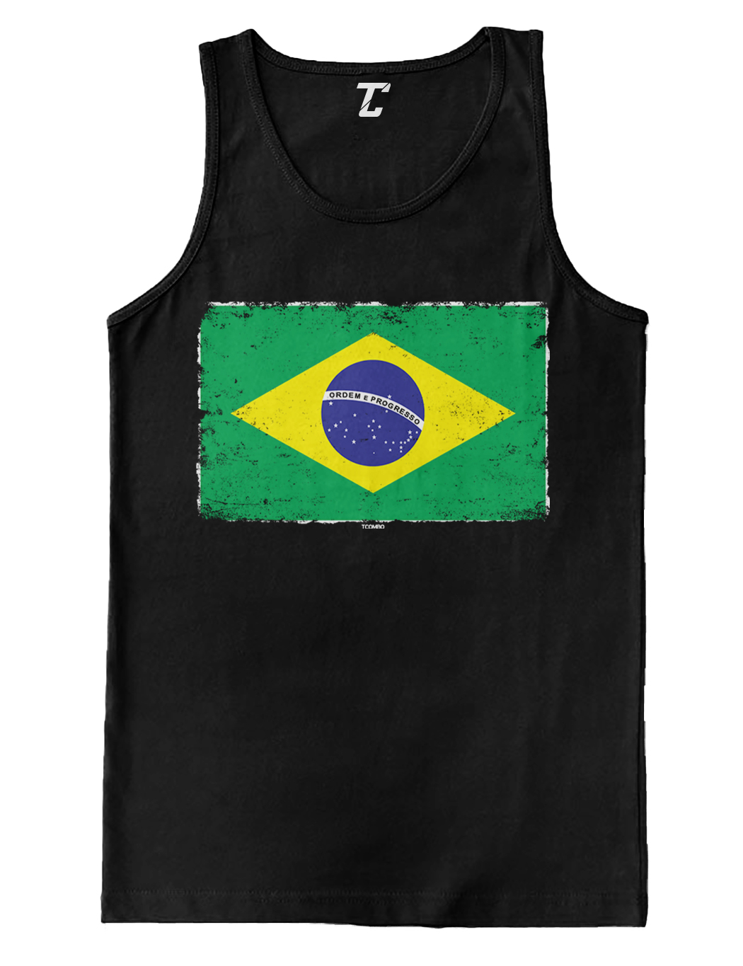 Brasil Flag – Brazilian Heritage Pride Proud Country Men’s Tank Top