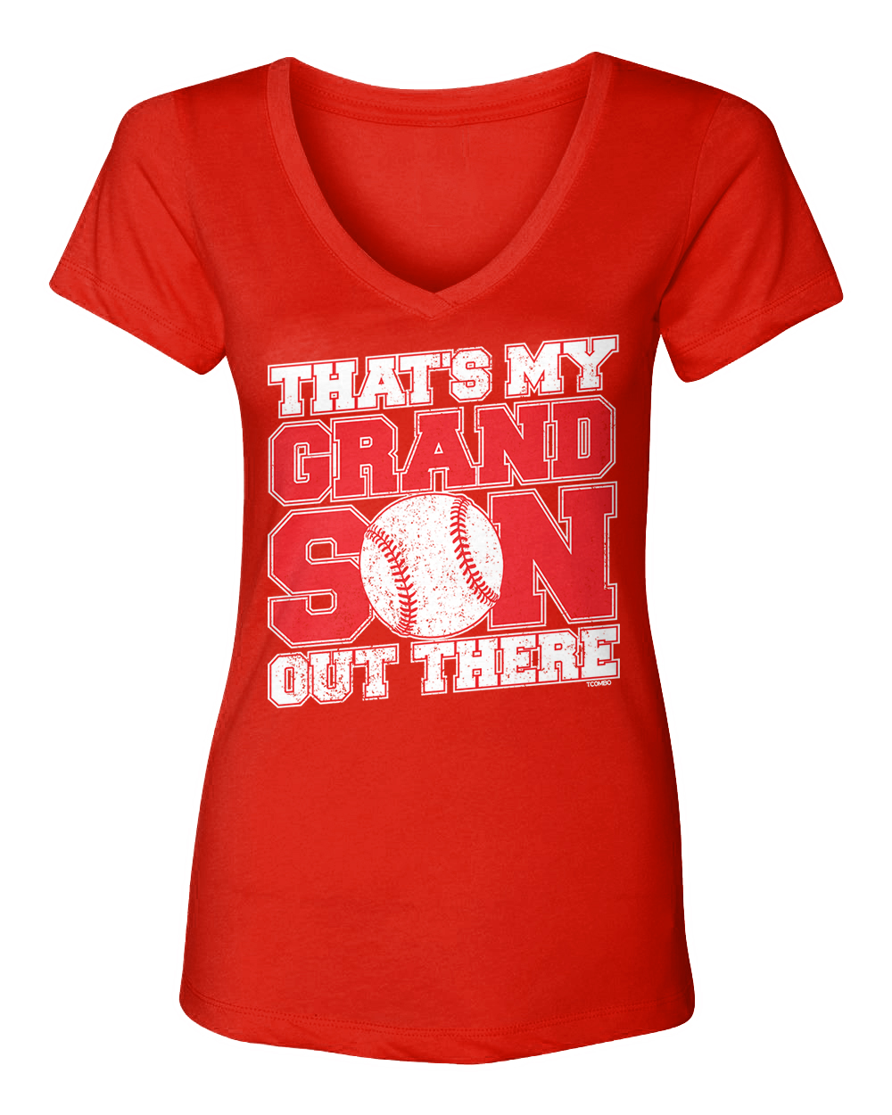 That's My Grandson Out There Baseball For Grandma Grandpa Shirt