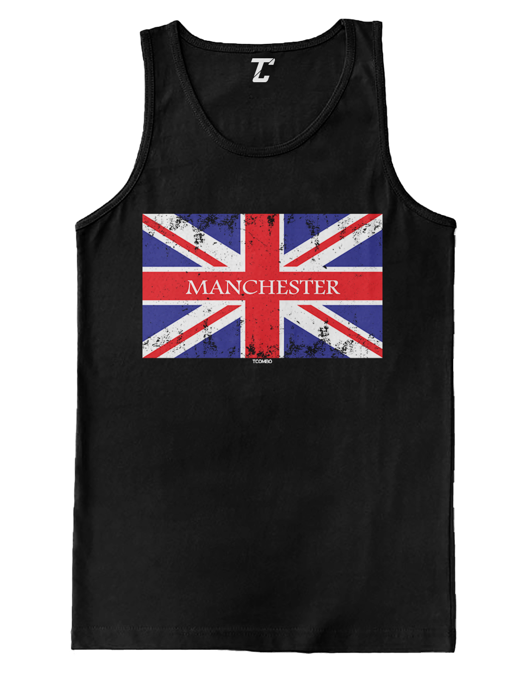 Manchester Union Jack Flag – United Kingdom Britain Men’s Tank Top