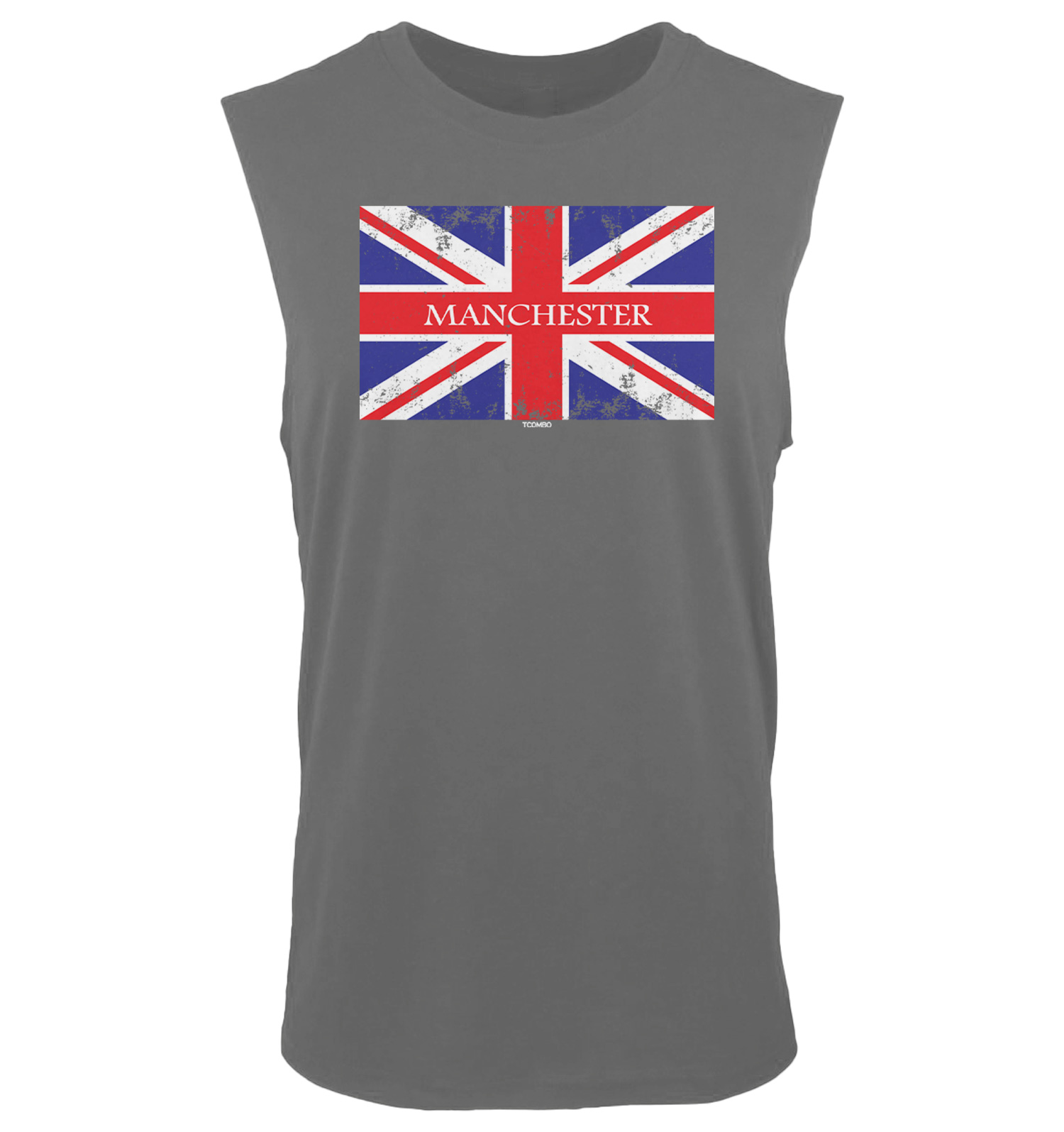 union jack sleeveless t shirt