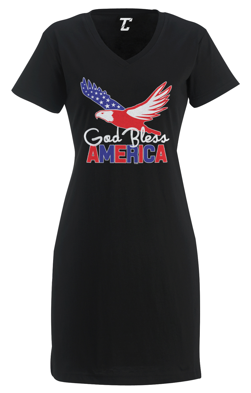 God Bless America – United States USA Eagle Freedom Women&rsquo;s Dress