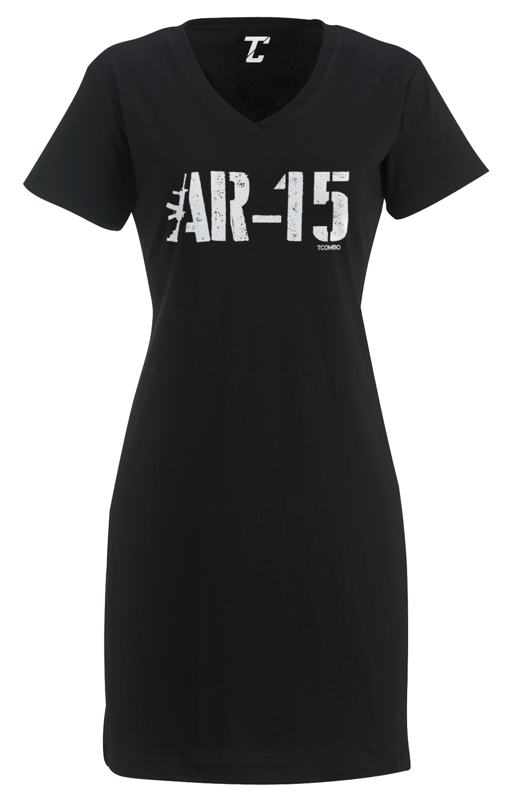 Rifle Stencil – 2nd Amendment Gun Rights United States Women&rsquo;s Dress