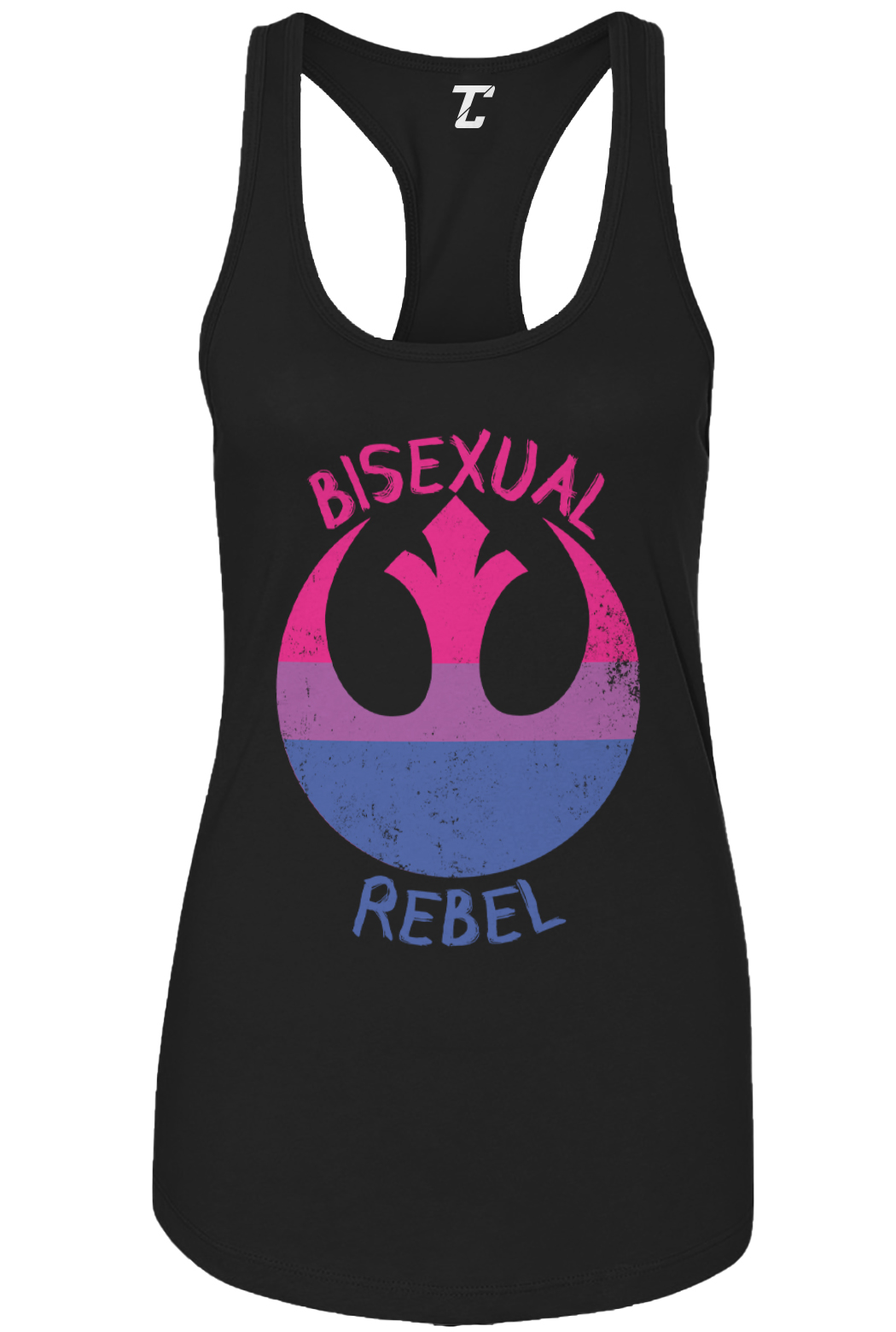 Bisexual Rebel LGBTQ Supporter Bi Proud Pride Parade Women's