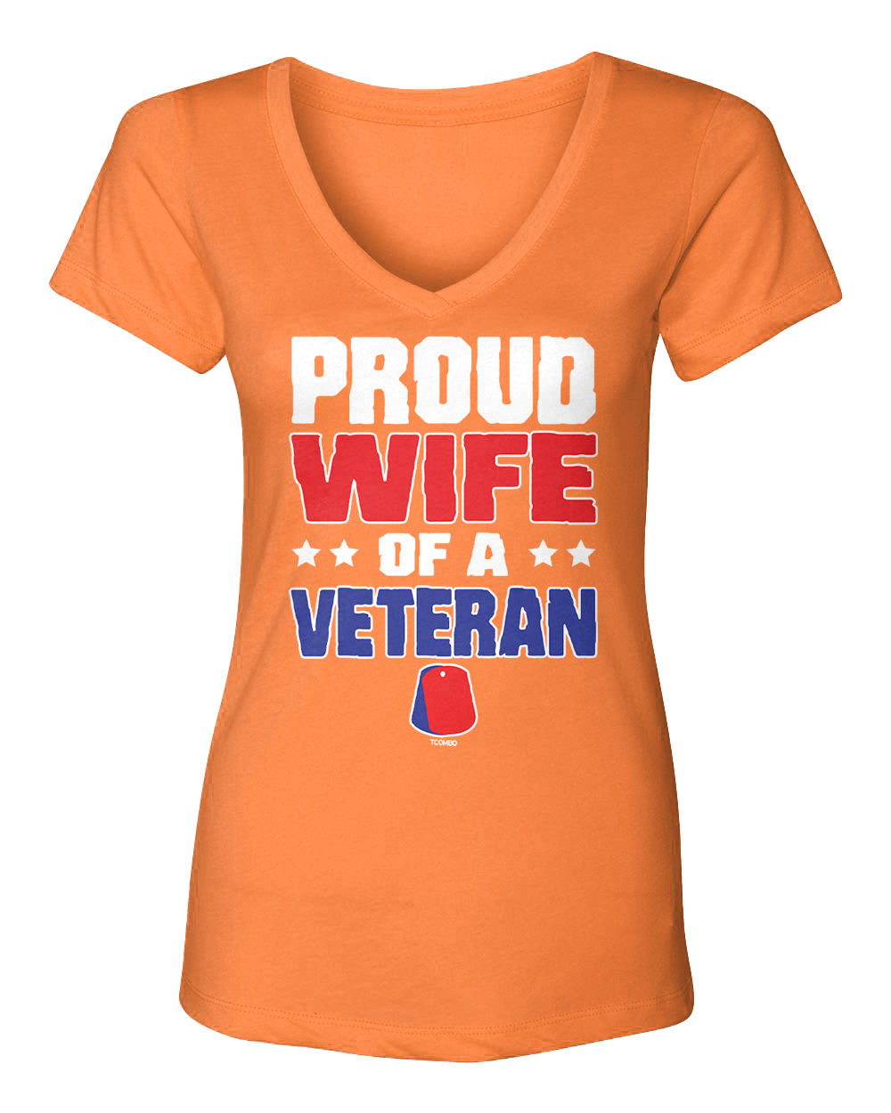 United States Army Proud Woman Veteran V Neck T Shirt