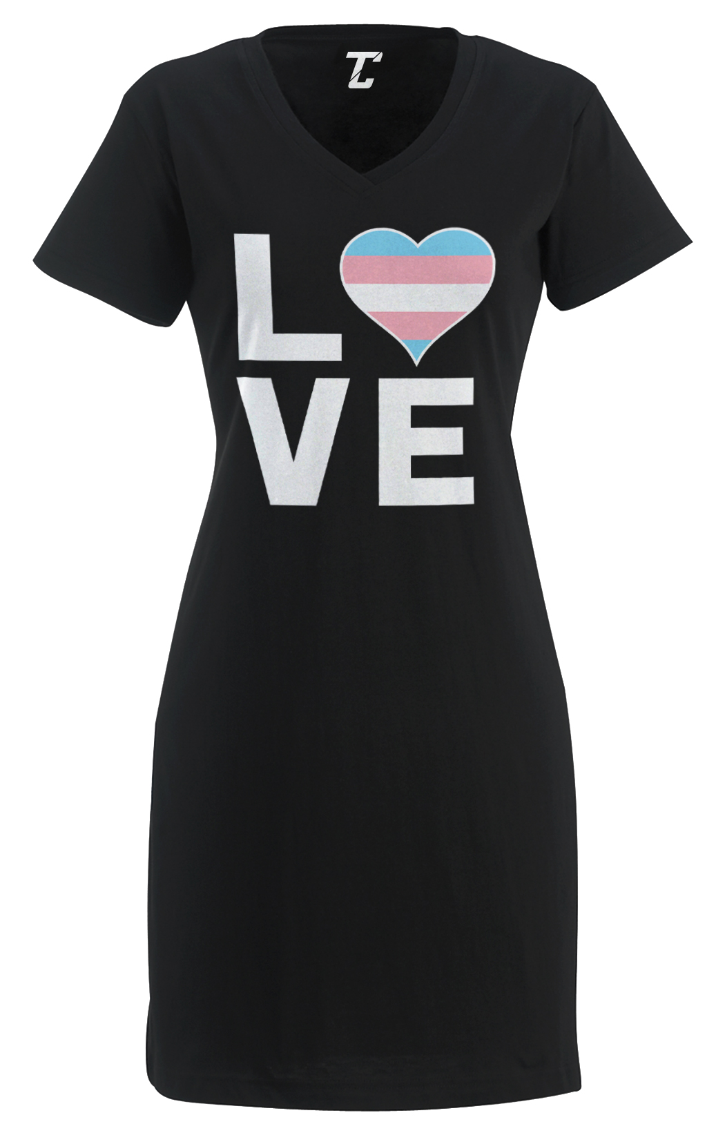 Love Transgender Heart – LGBTQ Pride Proud Trans Women’s Dress