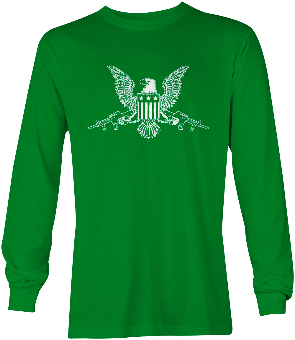 Bald Eagles With Rifles - 2nd Amendment USA Unisex Long