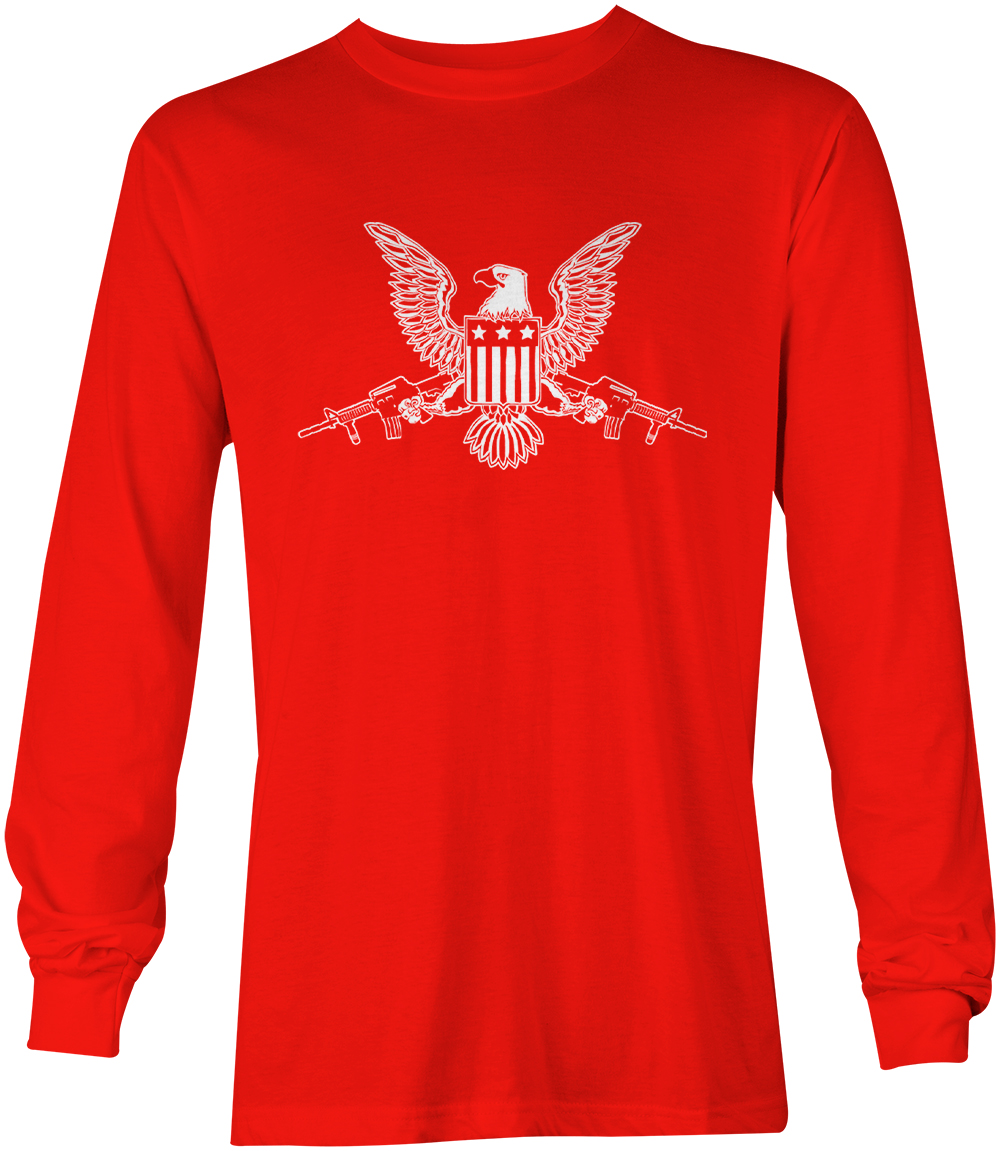Bald Eagles With Rifles - 2nd Amendment USA Unisex Long