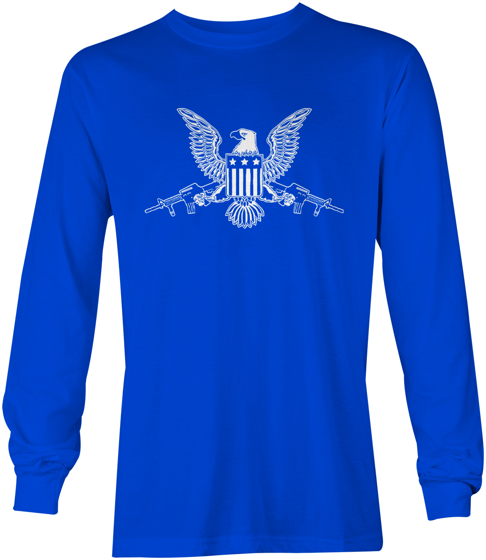 Bald Eagles With Rifles - 2nd Amendment USA Unisex Long