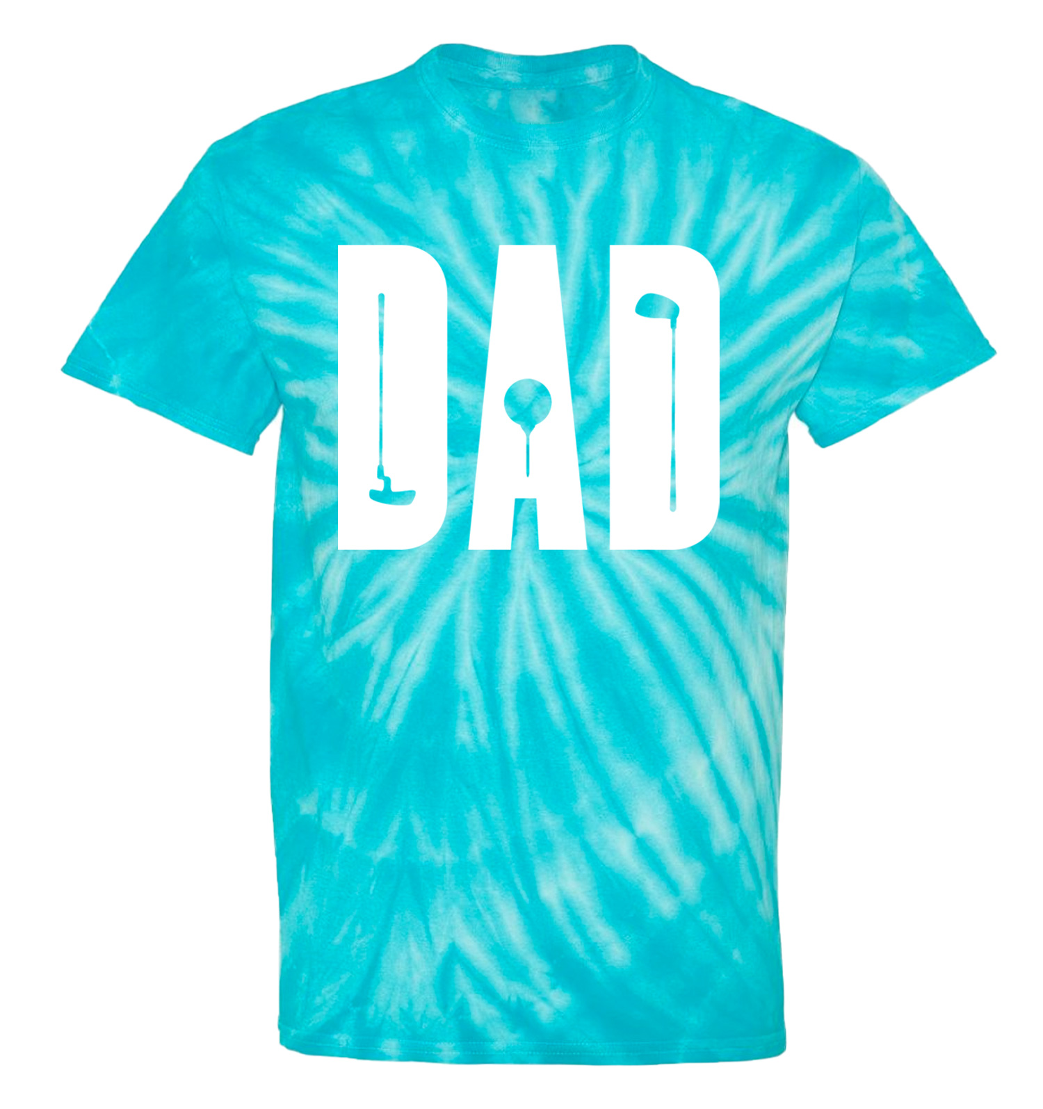 Dad - Putter Driver Golf Ball Bogey Putt Eagle Fore Men's T-shirt
