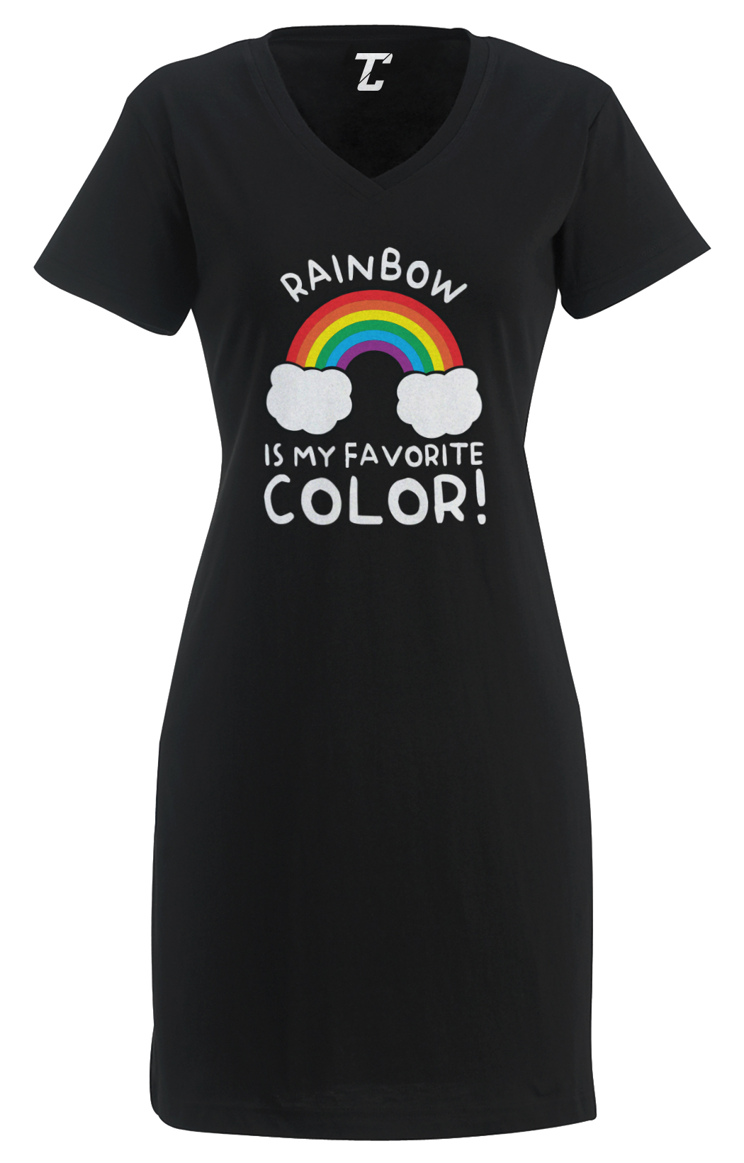Rainbow Is My Favorite Color – Happy Colorful Women’s Dress