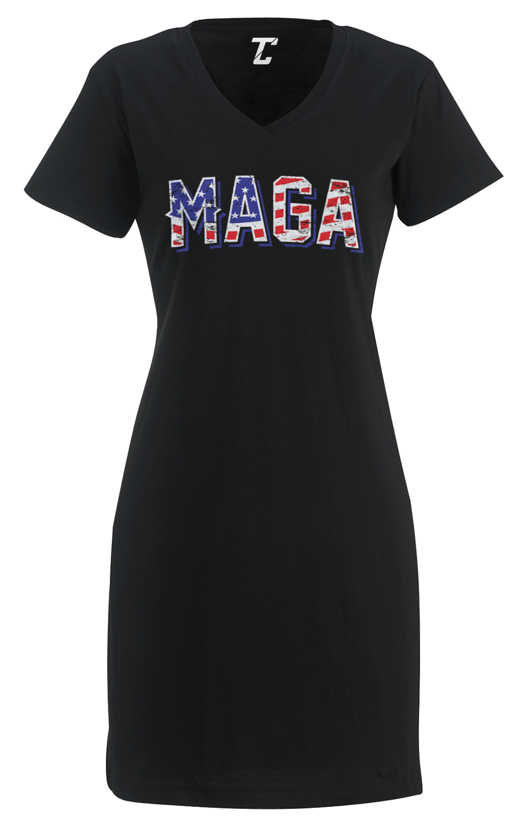 MAGA USA Flag - Make America Great Again Trump Vote Women's Dress