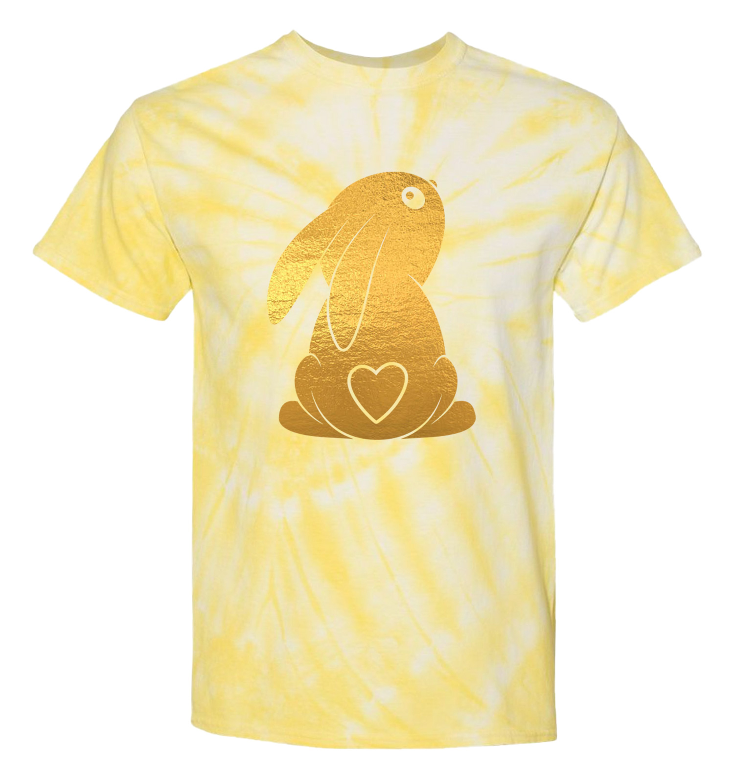 ☆KIRSH☆ Witty Bunny Waffen T-Shirt Yellow Psycho Bunny Big & Tall Men's Amber Frost Bennett Multi