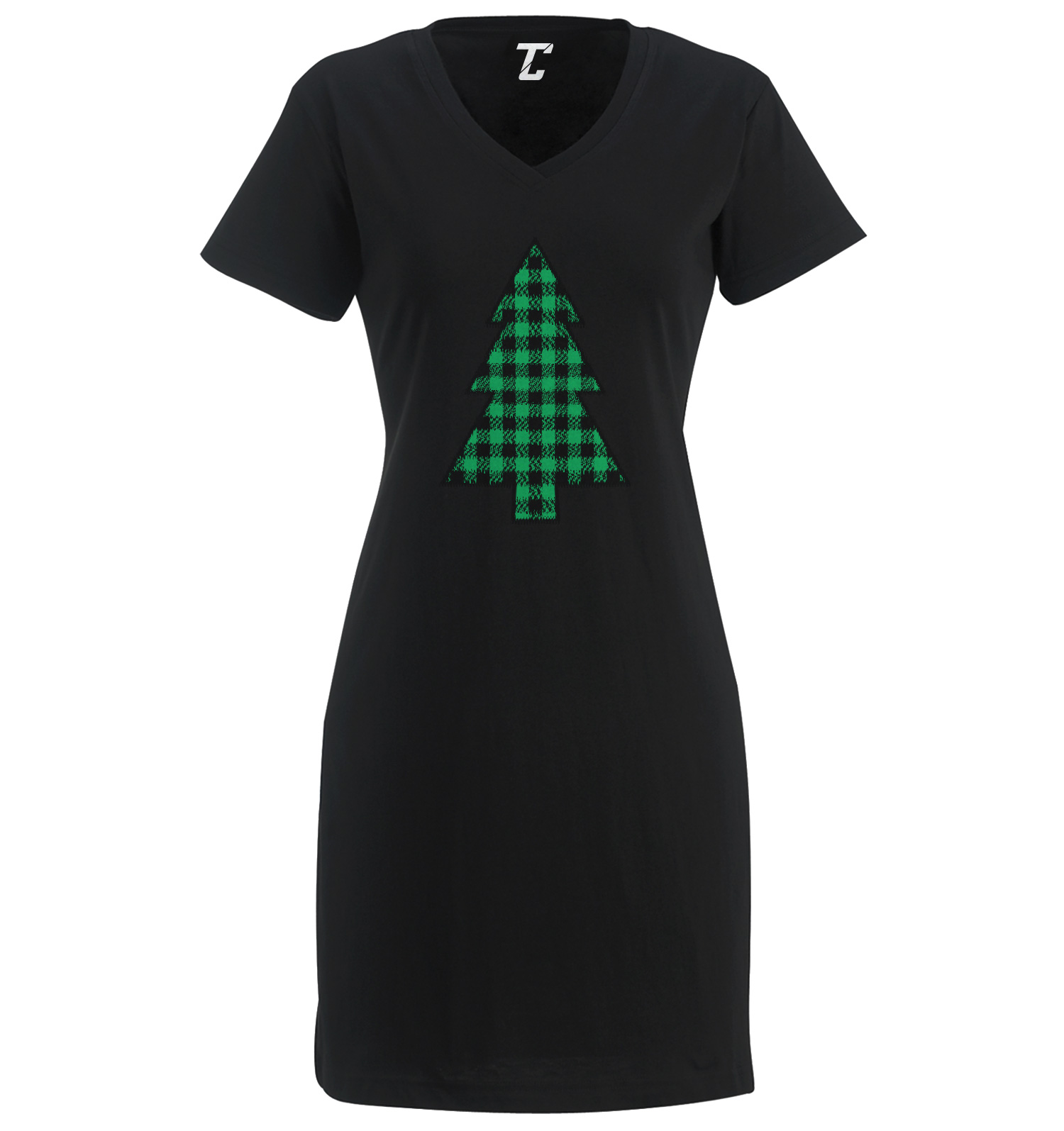 womens green plaid christmas dress Green Plaid Christmas Dress It's Your Place Green Plaid Button Down Dress, X-Large The Mint