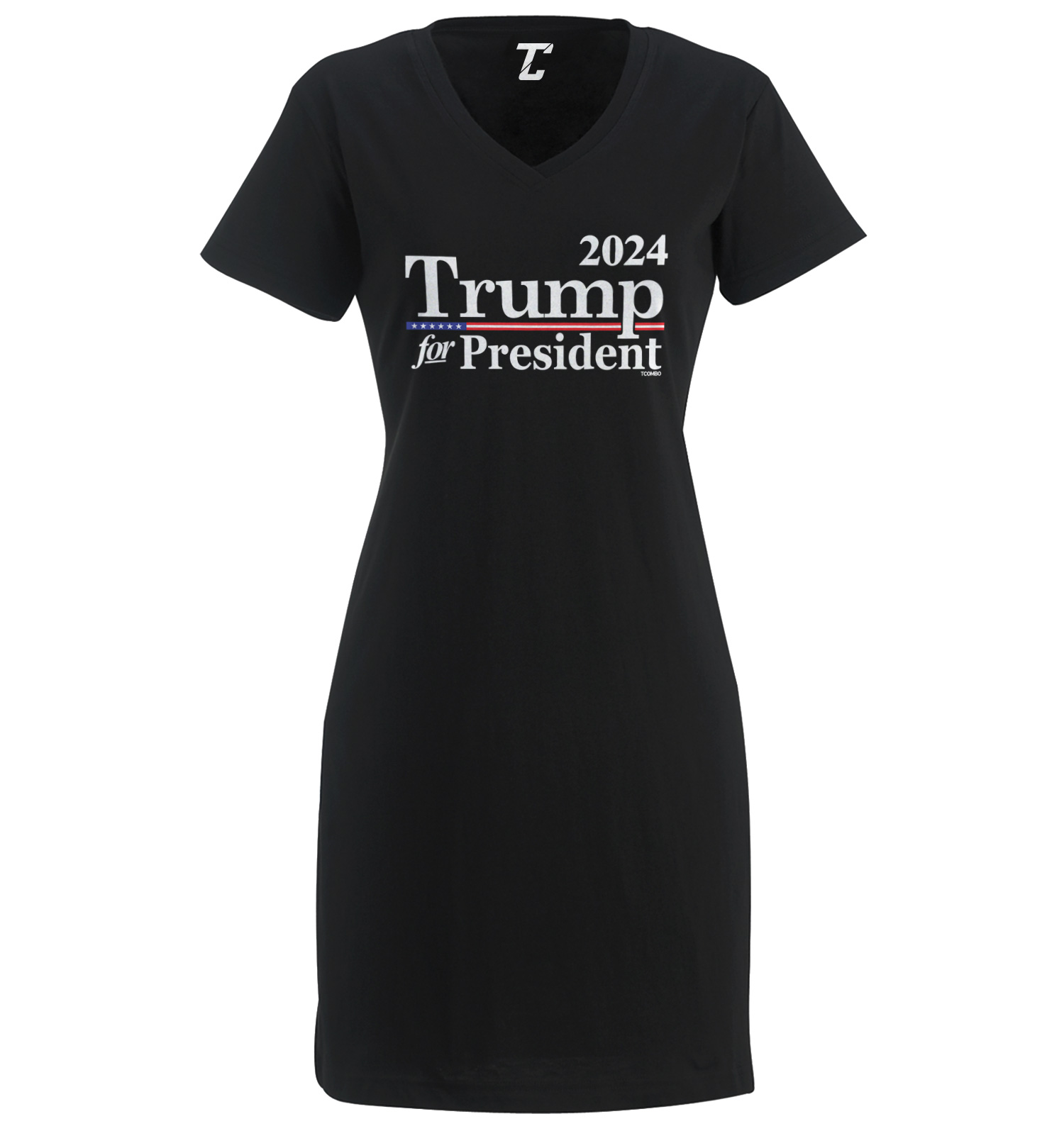 Trump For President 2024 - MAGA 45 Vote Election USA Women's Dress