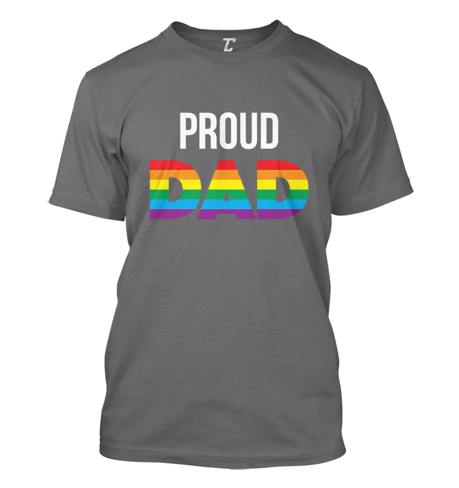Proud Dad - LGBTQ Pride Rainbow Daddy 
