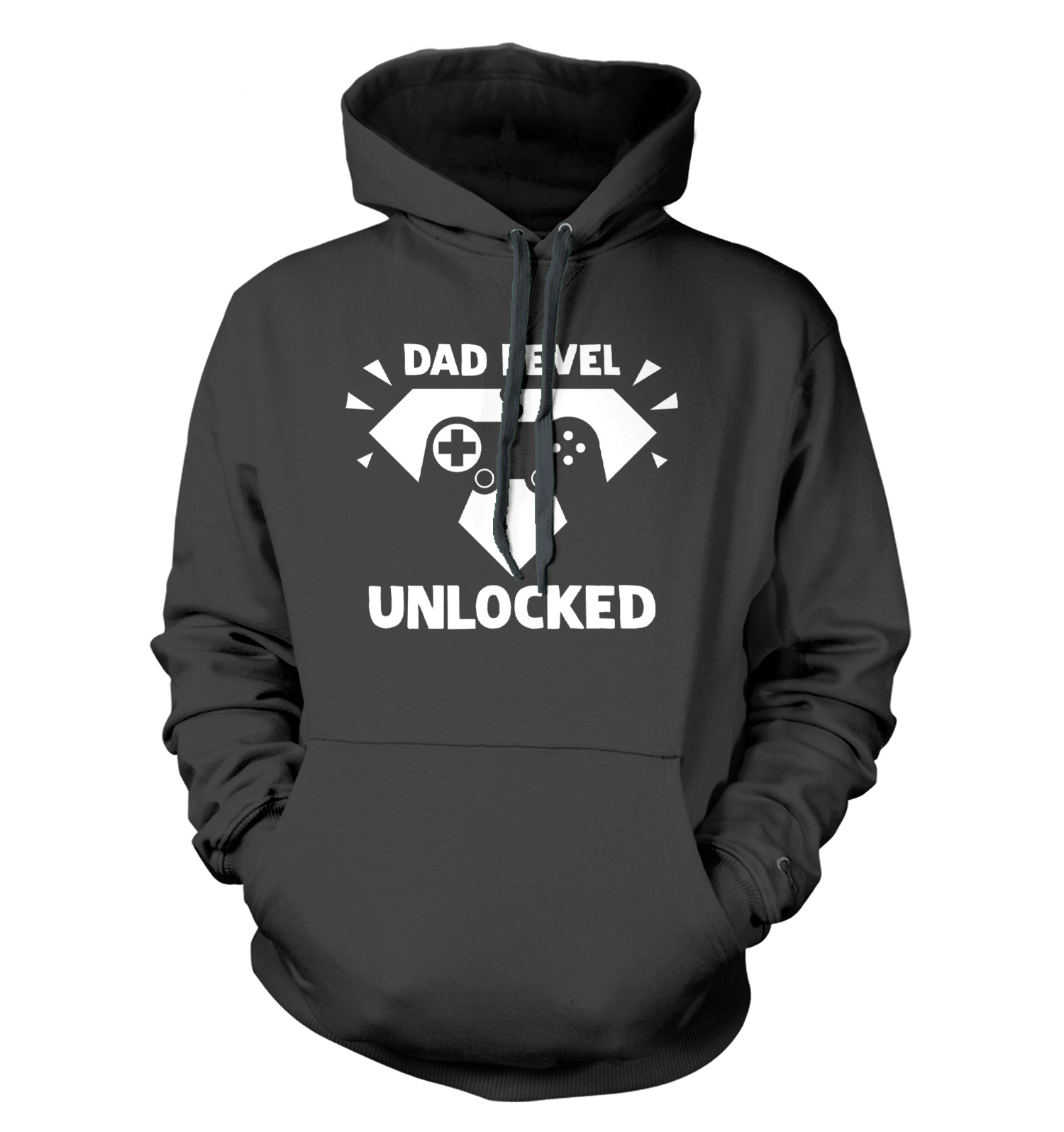 Dad Level Unlocked - Video Game Funny Gaming Daddy Unisex Hoodie | eBay