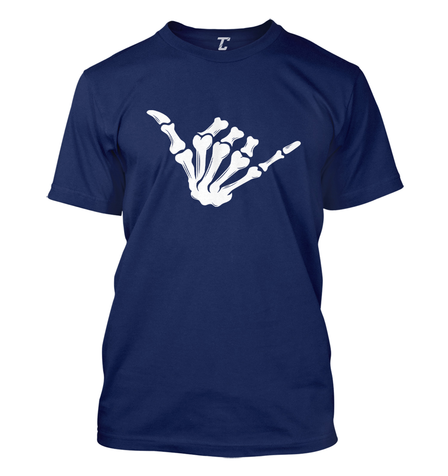 Shaka Skeleton Hand - Dope Cool Right On Thank You Men's T