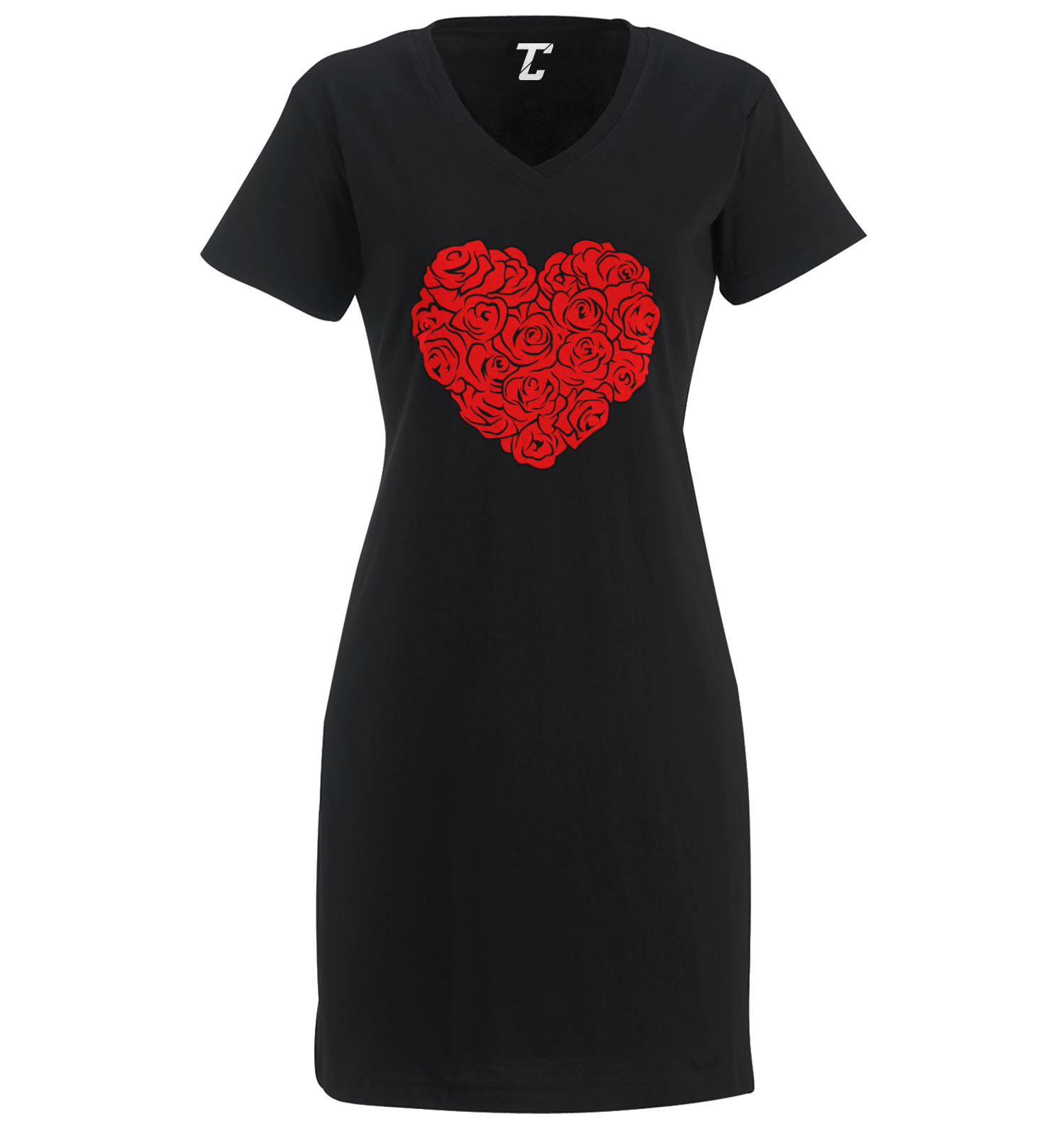 Heart Of Roses – Valentine’s Day Love Women’s Dress
