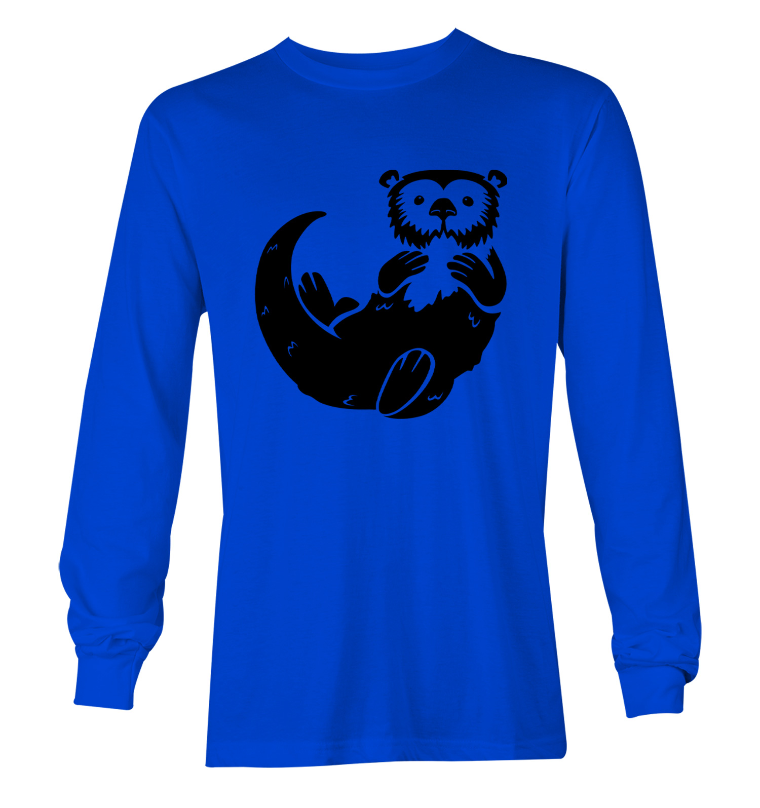 Sea Otter - Cute Ocean Animal Marine Mammal Unisex Long Sleeve