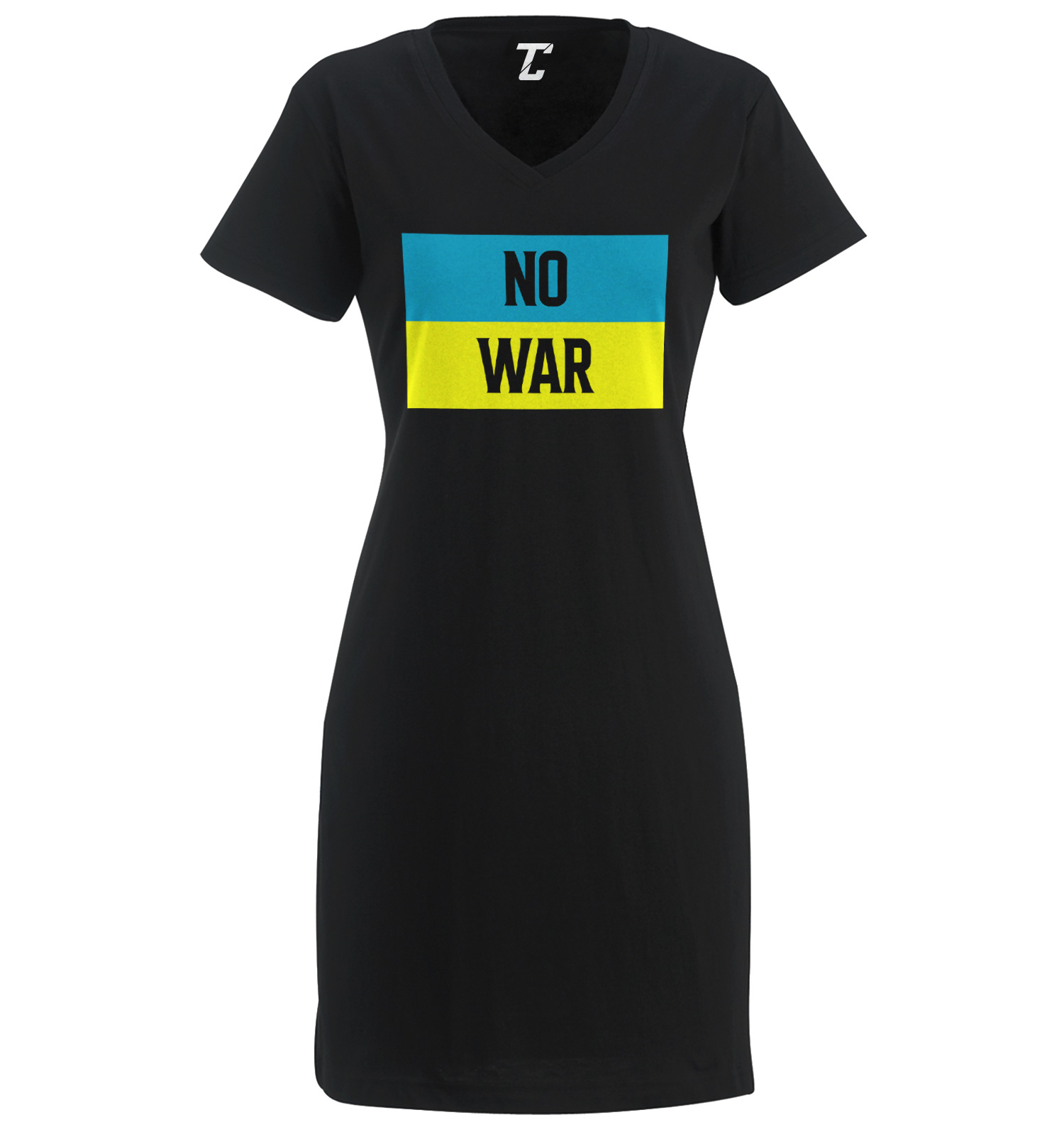 No War – Support Peace Pray For Ukraine Ukrainian Flag Women’s Dress