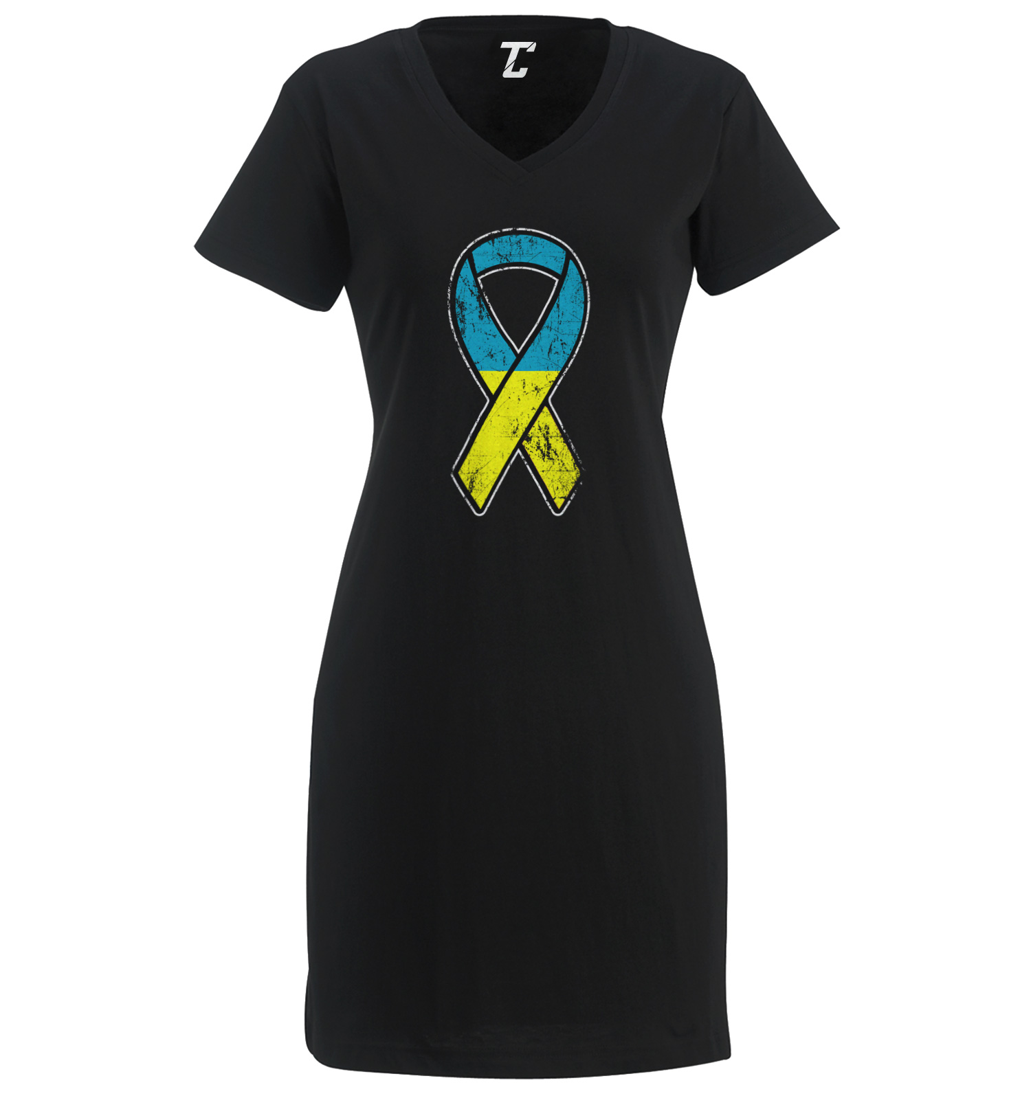 Ukraine Ribbon – Pray For Peace Support Europe Women’s Dress