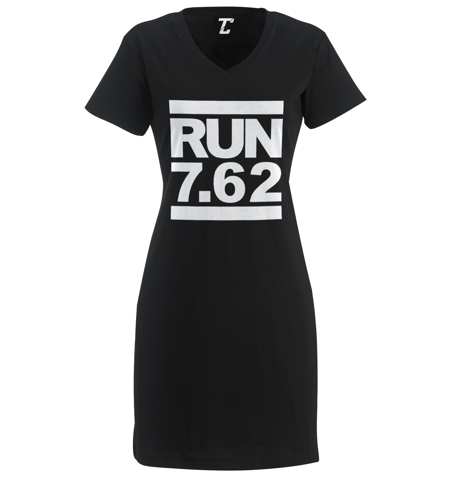 Run 7.62 – Hip Hop Rap Group Parody Music Lover Women’s Dress